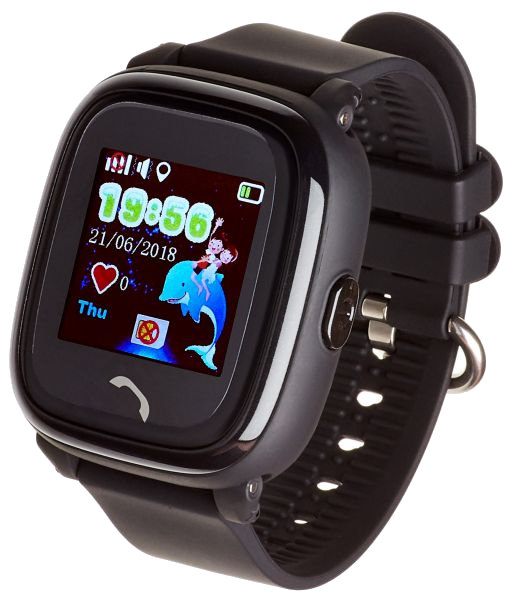 GARETT Kids 4 Czarny Smartwatch - niskie ceny i opinie w Media Expert