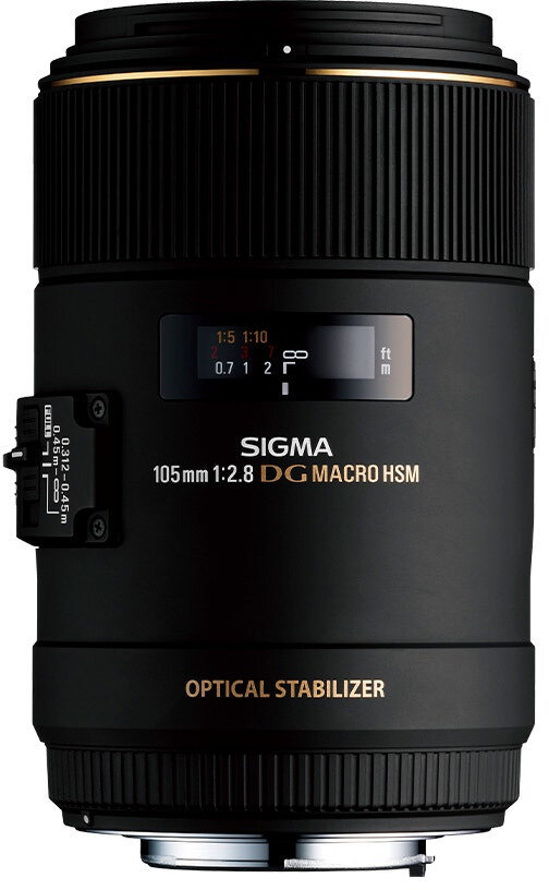 SIGMA 105 mm f/2.8 EX DG OS HSM Macro do Nikon Obiektyw
