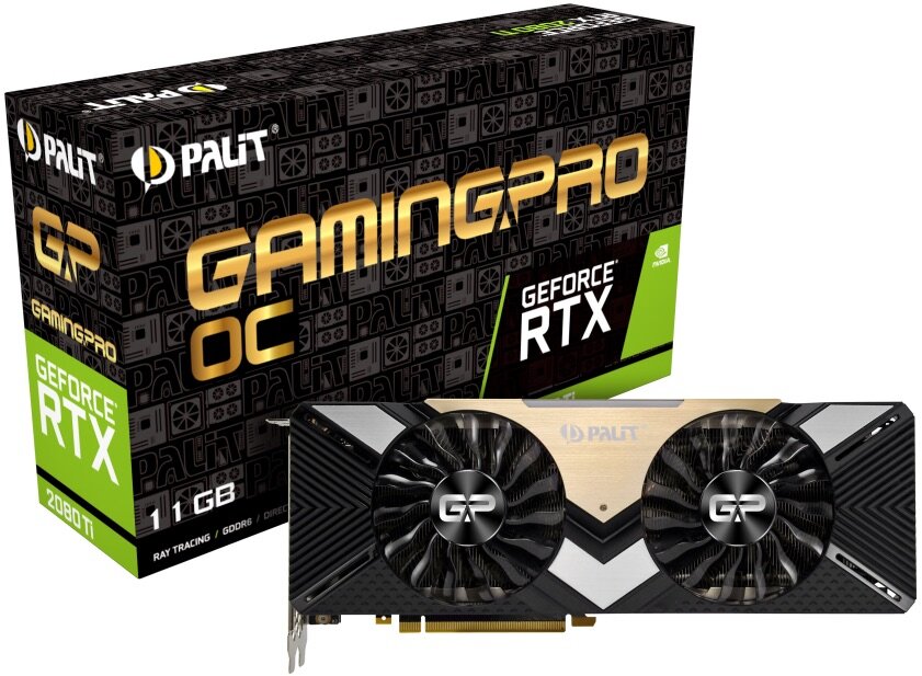 春夏新作 Pro Gaming Ti 2080 RTX GeForce PALIT OC graficzna Karta 11GB グラフィックボード・グラボ・ビデオカード