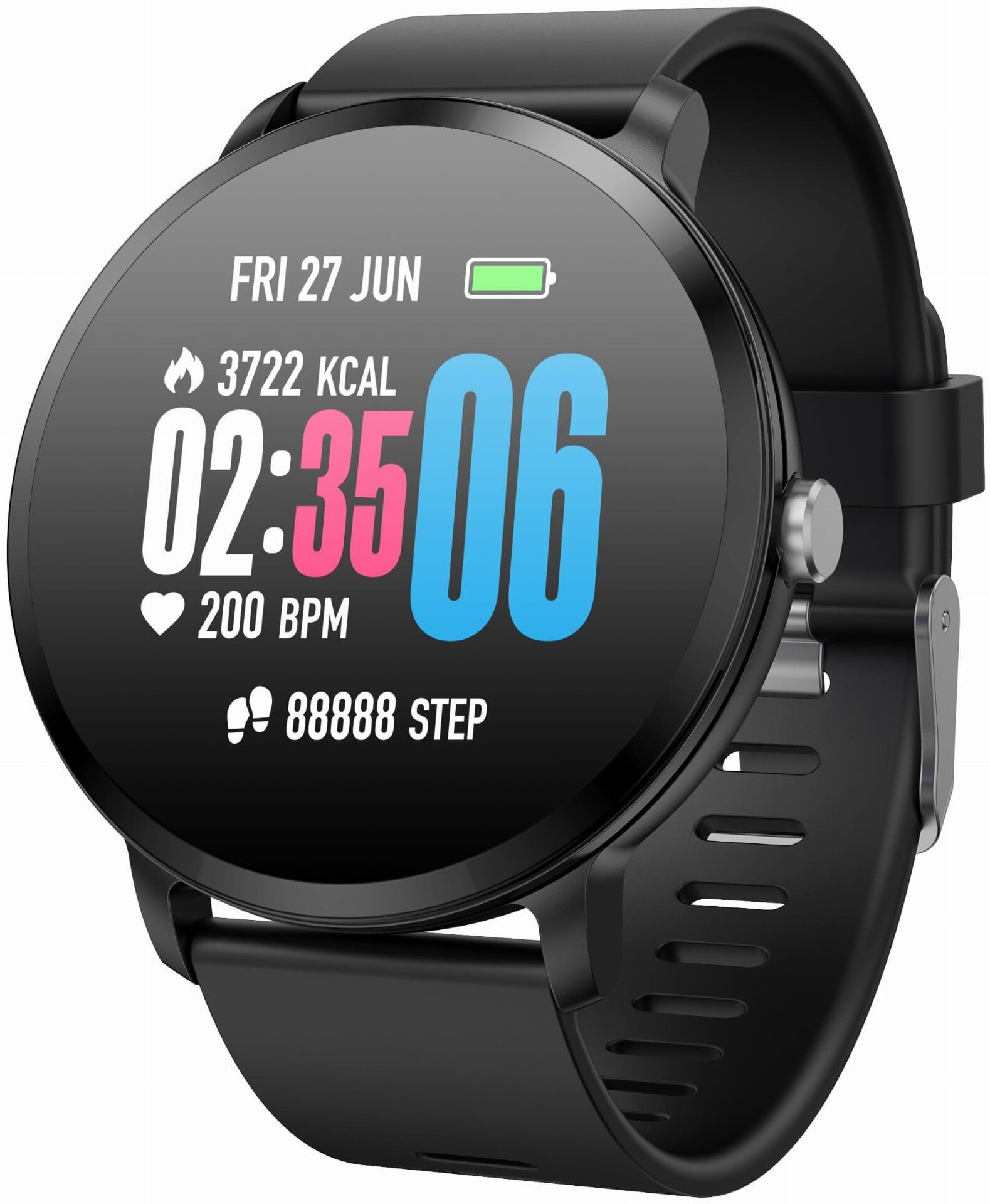GARETT Sport 24 Czarny Smartwatch niskie ceny i opinie w Media Expert