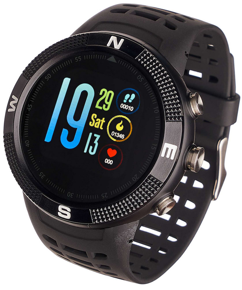 GARETT Sport 27 GPS Czarny Smartwatch niskie ceny i opinie w Media Expert