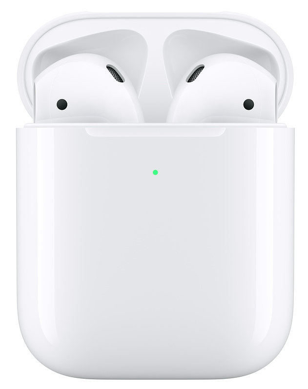 APPLE AirPods II z bezprzewodowym etui Biały Słuchawki