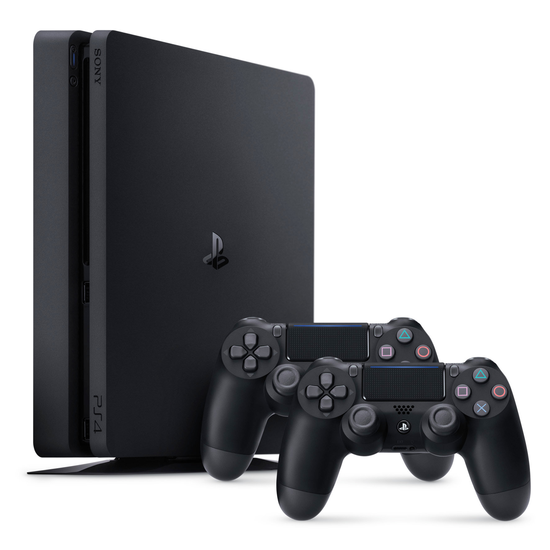 sympati glide Belyse SONY PlayStation 4 Slim 500GB + 2 x Dualshock Konsola - niskie ceny i  opinie w Media Expert