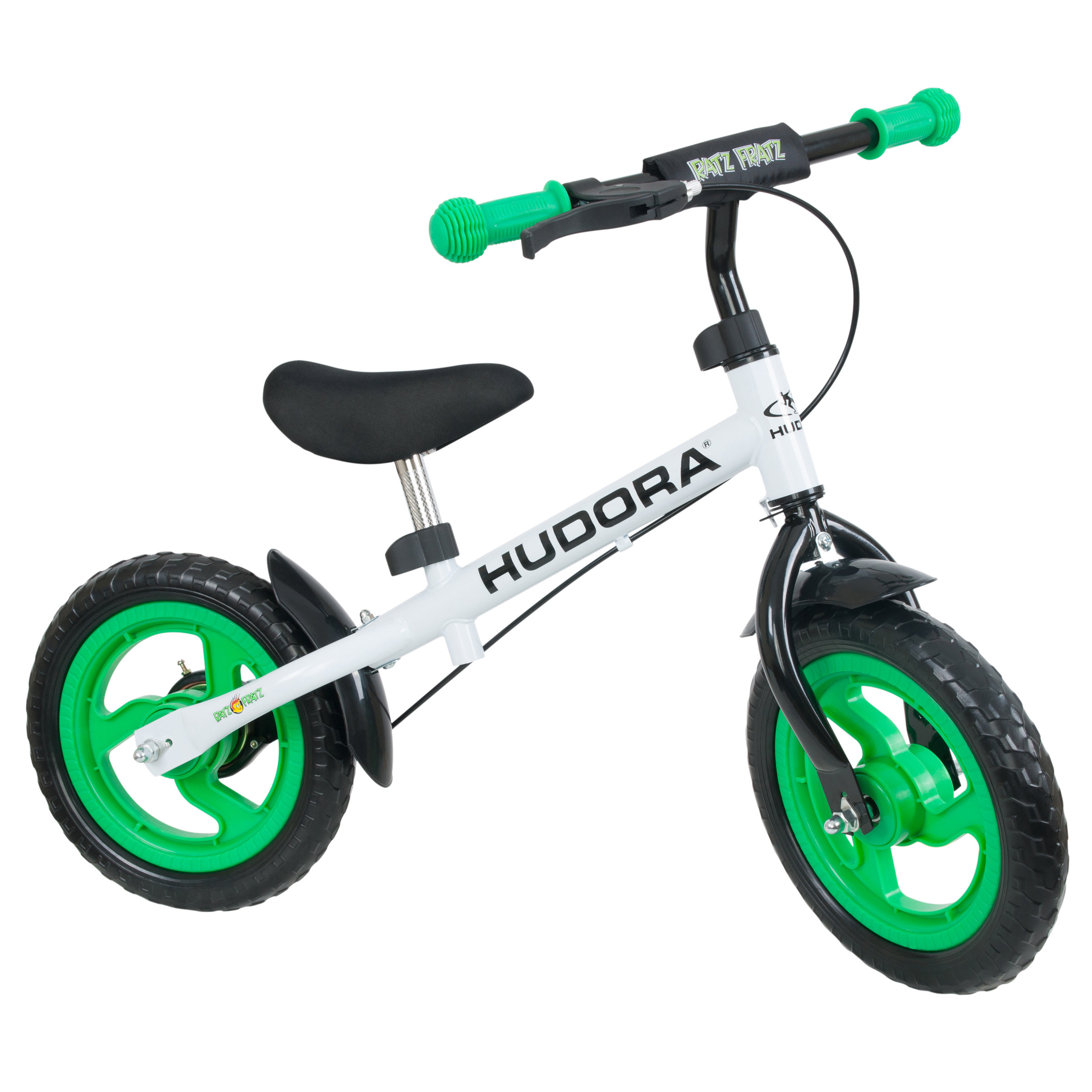 【時間指定不可】 HUDORA ceny niskie - biegowy Rowerek Zielony 10370 Ratzfratz 自転車本体