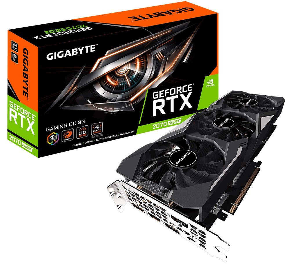 GeForce RTX 2070 Super 8GB Central$￼ Karta-graficzna-GIGABYTE-