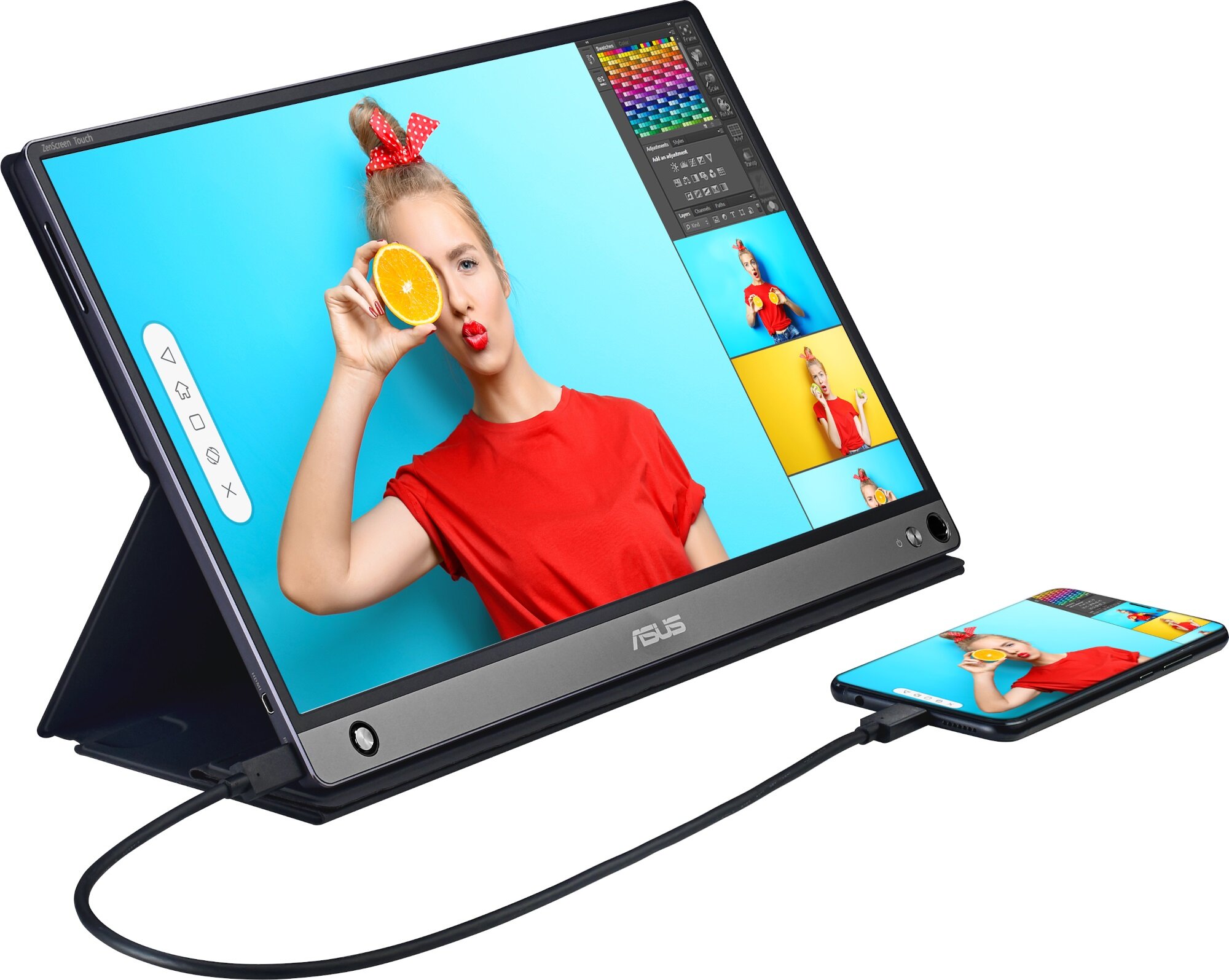 ASUS ZenScreen Touch MB16AMT 15.6