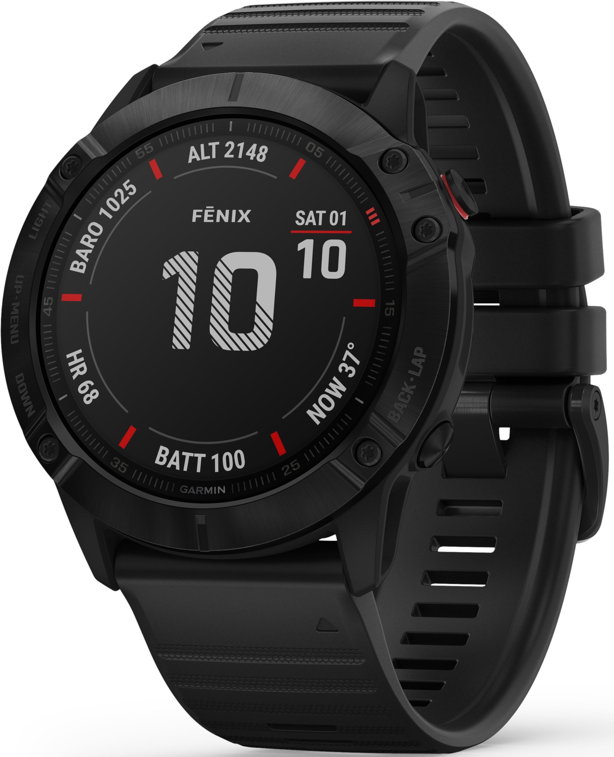 GARMIN Fenix 6X Pro Czarny Zegarek sportowy niskie ceny i opinie w Media Expert