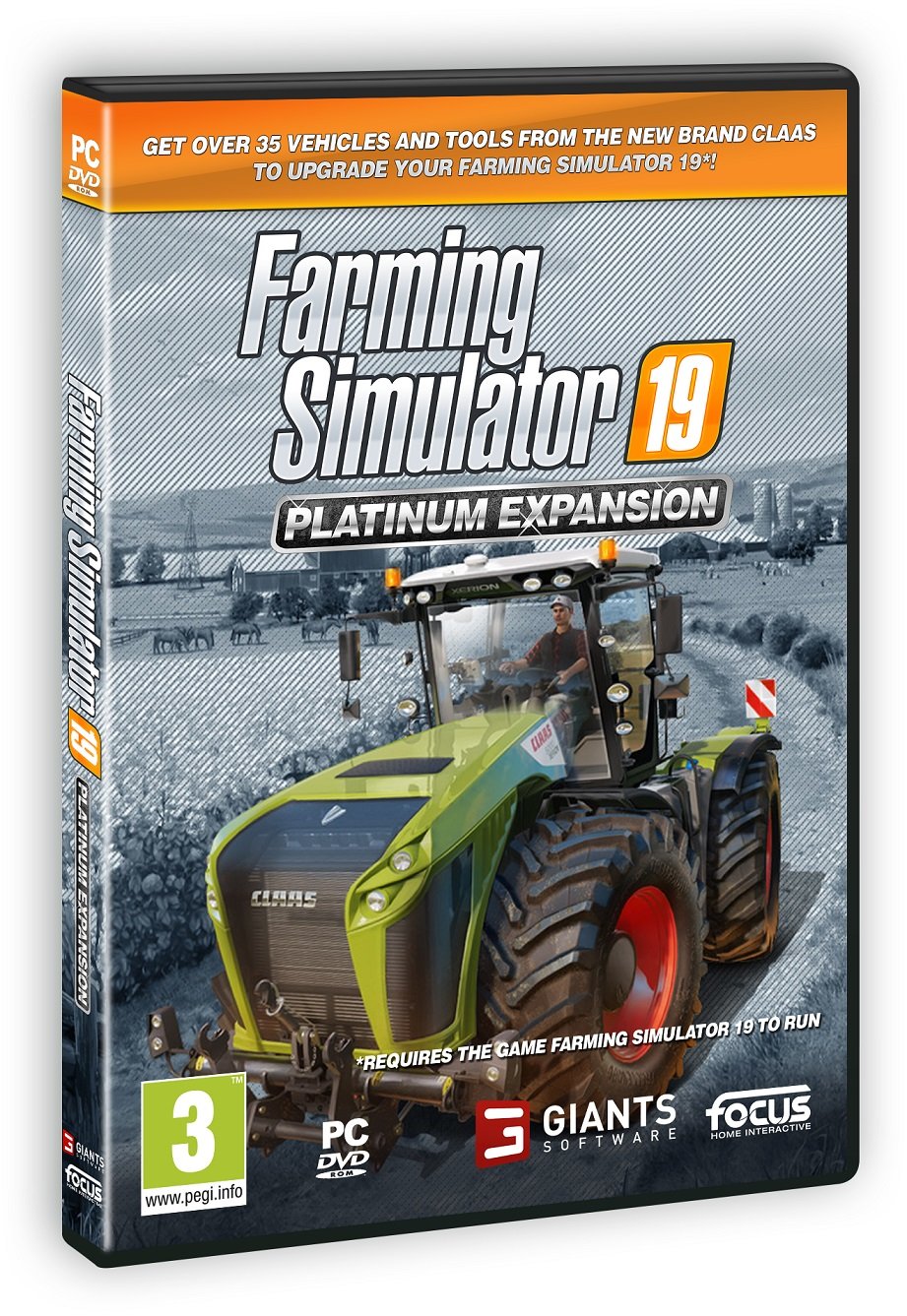Farming Simulator 19 Dodatek Platynowy Gra PC niskie ceny i opinie w Media Expert