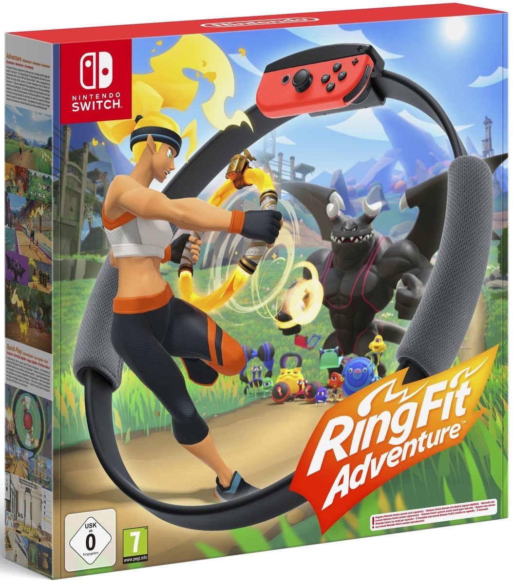 NINTENDO SWITCH Ring Fit Adventure Gra - niskie ceny i
