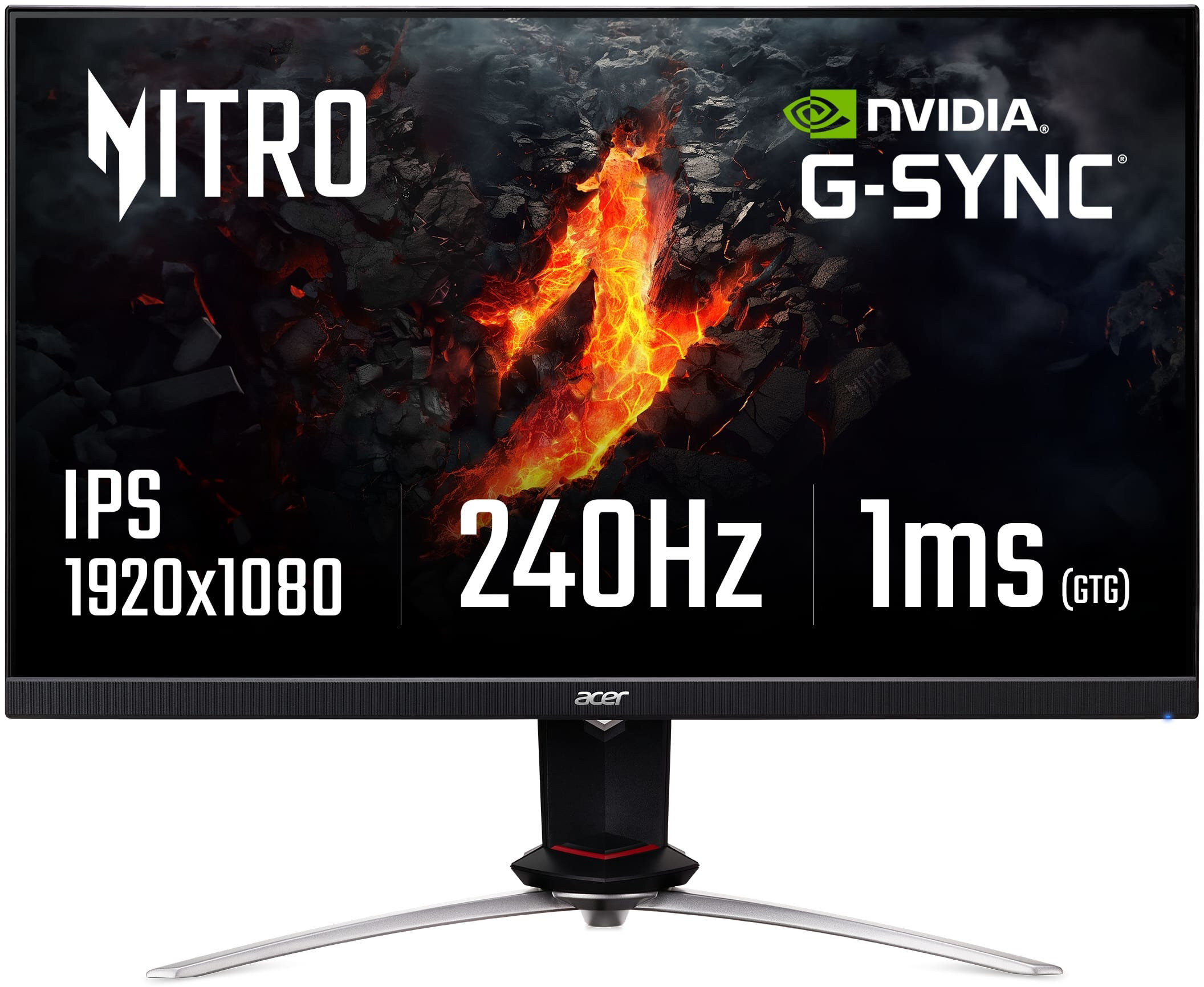 美品　Acer Nitro XV273 27インチ　240Hzゲーミングモニター Amazon.co.jp: Acer Nitro XV273 Xbmiiprzx 27インチ フルHD