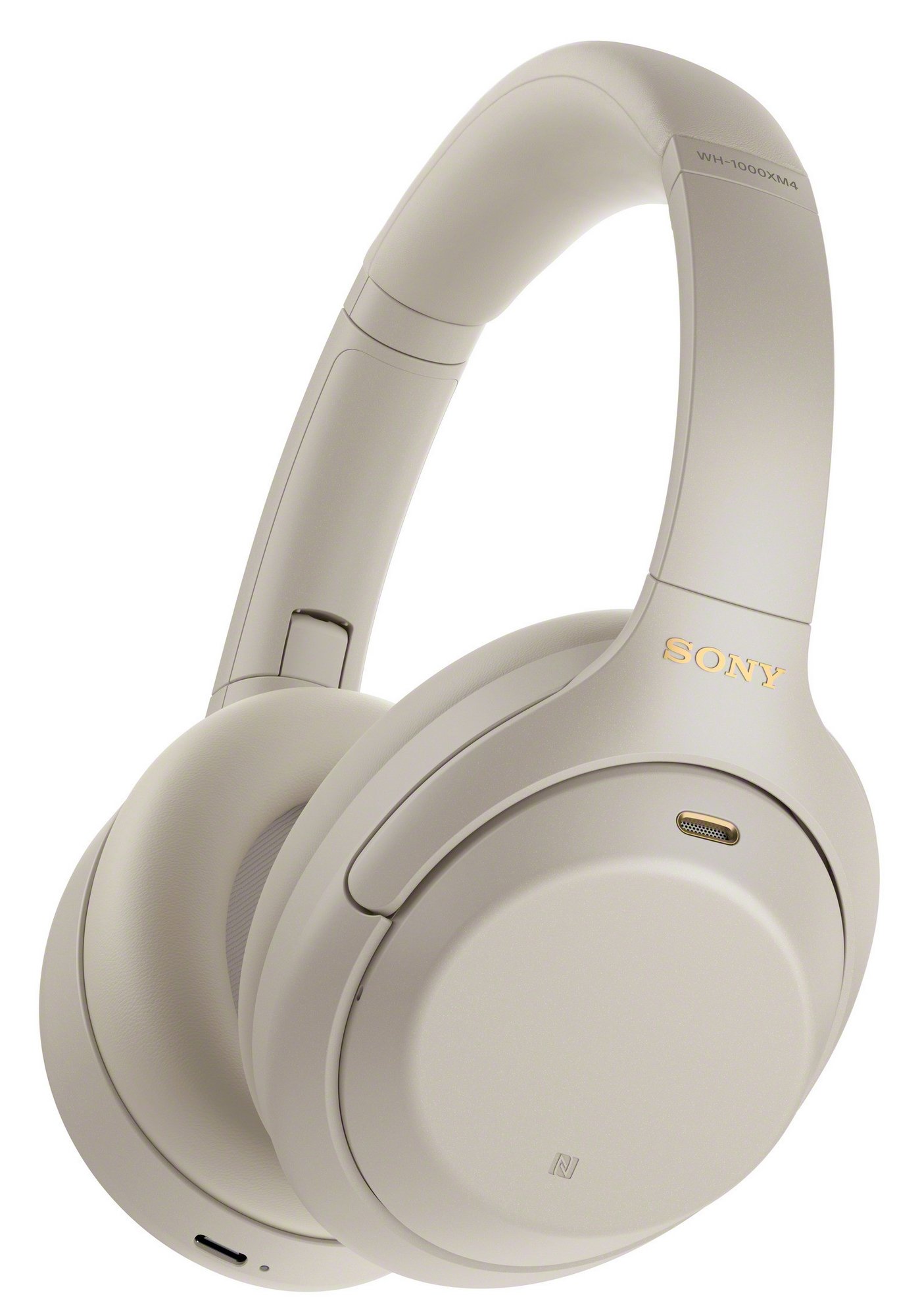 SONY WH-1000XM4S ANC Srebrny Słuchawki nauszne - niskie ceny