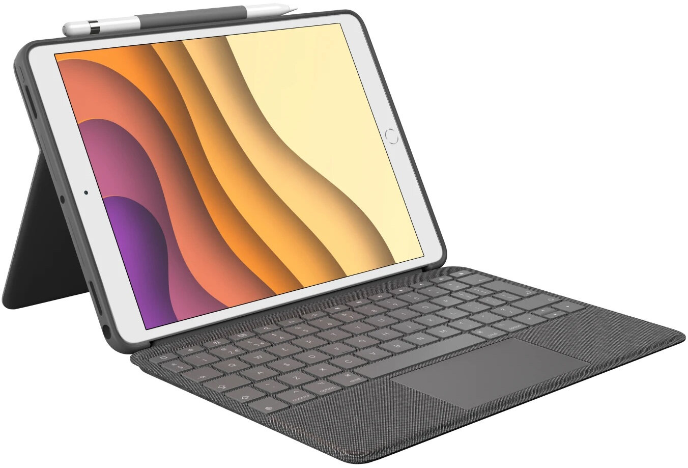 LOGITECH Combo Touch Szary Klawiatura Etui na iPad - niskie