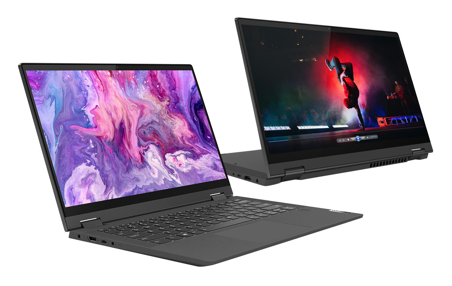 Windowsノート本体 Lenovo ideapad Flex5 Ryzen 5 4500u Lenovo Flex 5 laptop 2 w 1 z ekranem dotykowym FHD IPS 14