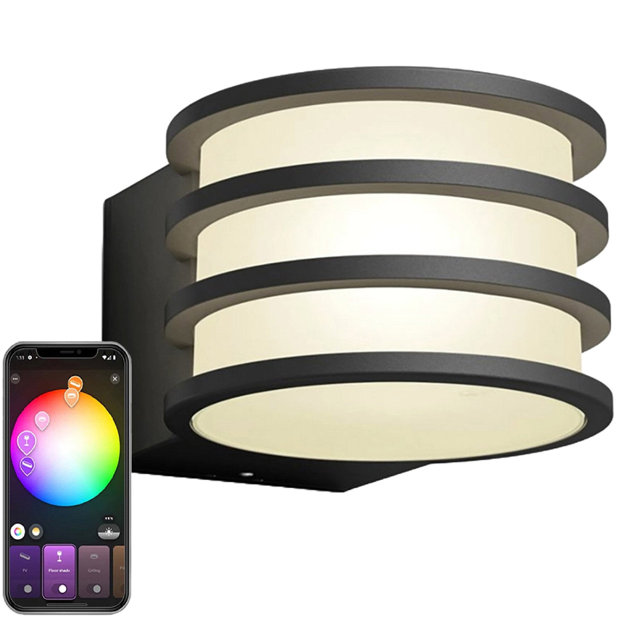 Kinkiet zewnętrzny PHILIPS HUE Lucca 915005561201