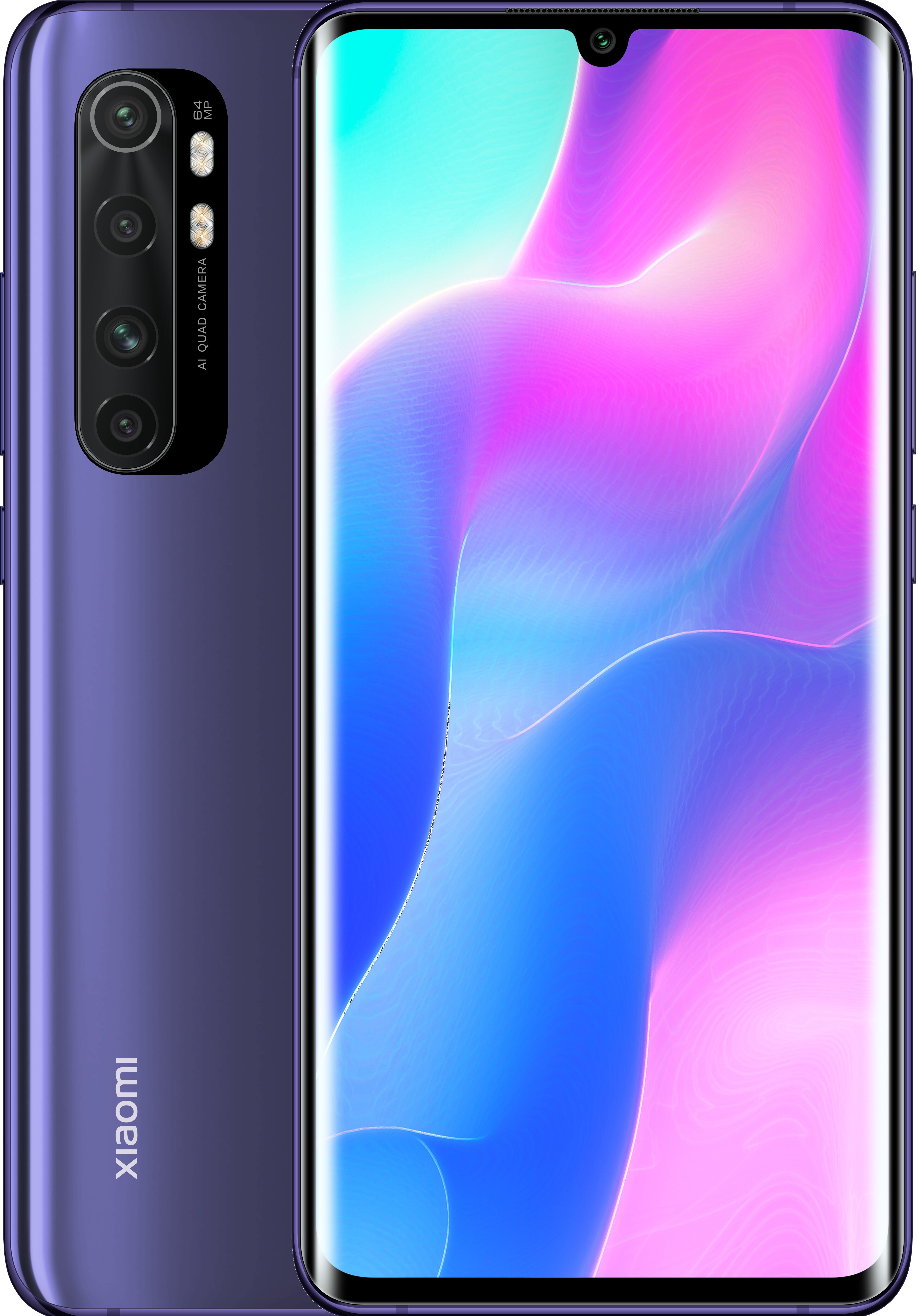 XIAOMI Mi Note 10 Lite 6/128GB 6.47" Fioletowy 27517 + Zabezpieczenie ...