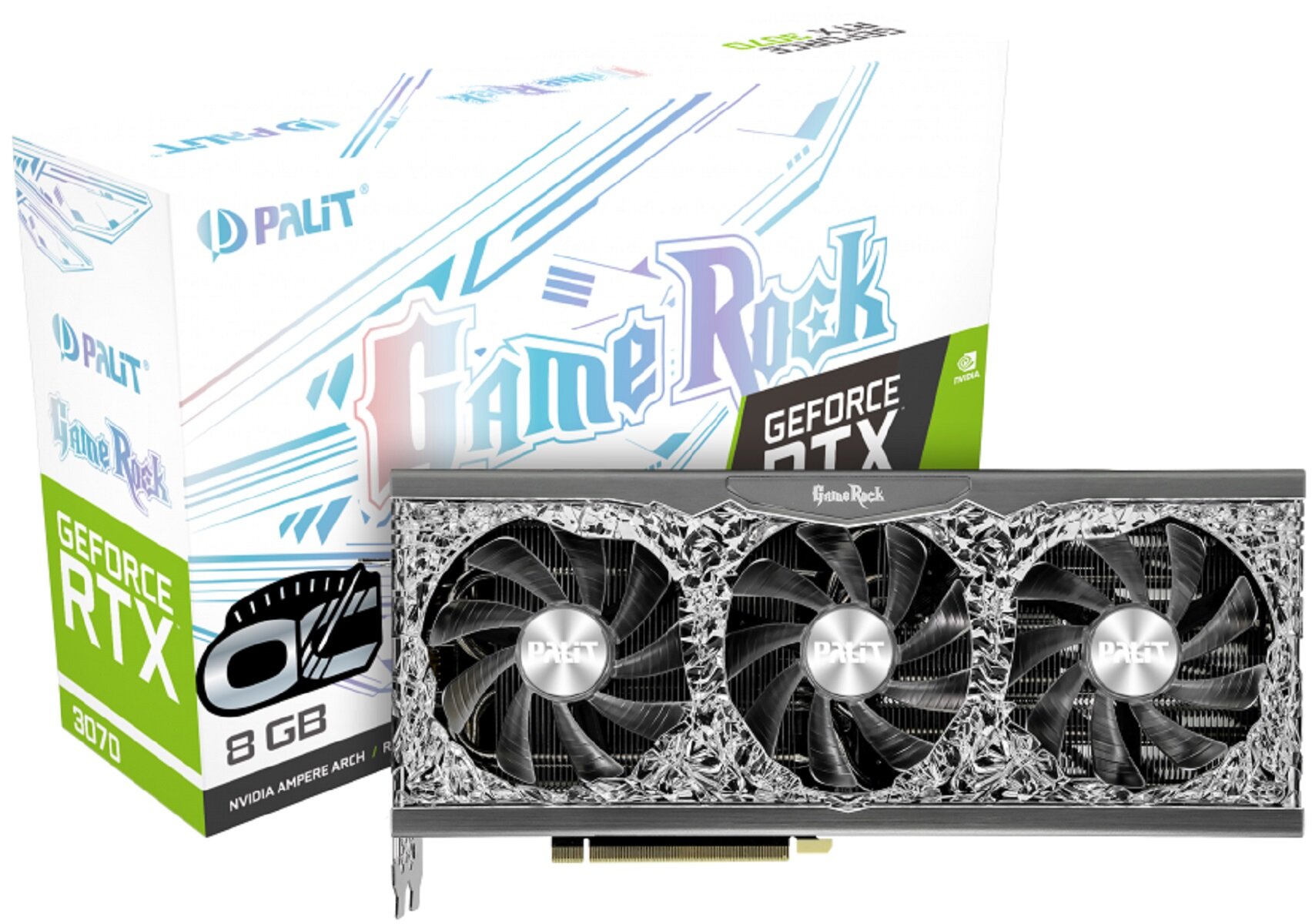 【送料込み・美品】グラボ RTX 3070 OC 8GB GAME ROCK Palit Products - GeForce RTX™ 3070 GameRock OC ::