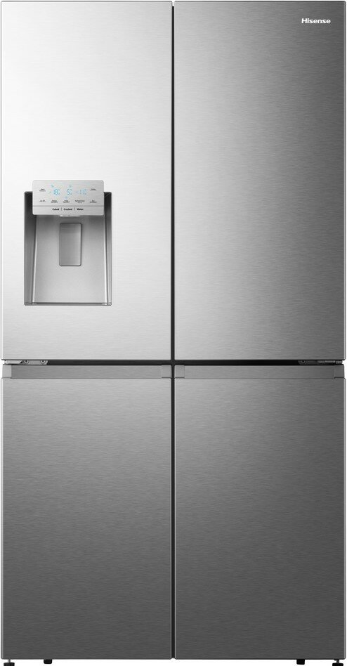 Hisense あずま Lodówka FrenchDoor Czarna MultiDoor 178.5cm Kostkarka