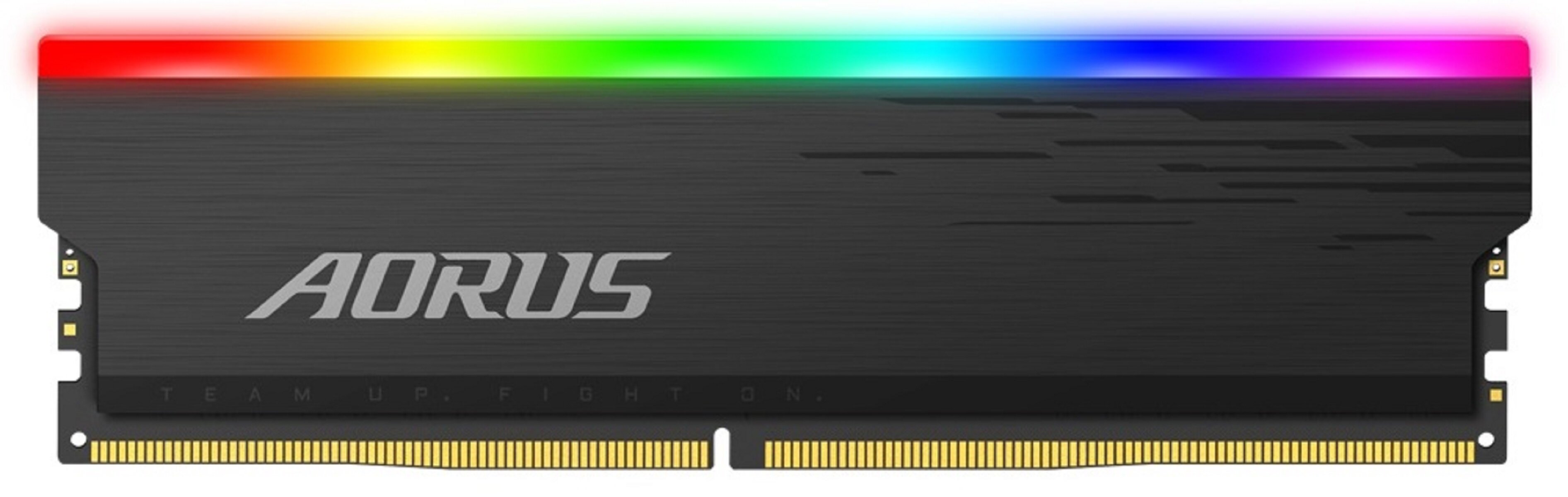 16GB GIGABYTE AORUS MEMORY DDR4-3333 メモリ Gigabyte 16GB (2x8GB) 3333Mhz CL18 Aorus RGB - Pamięci RAM