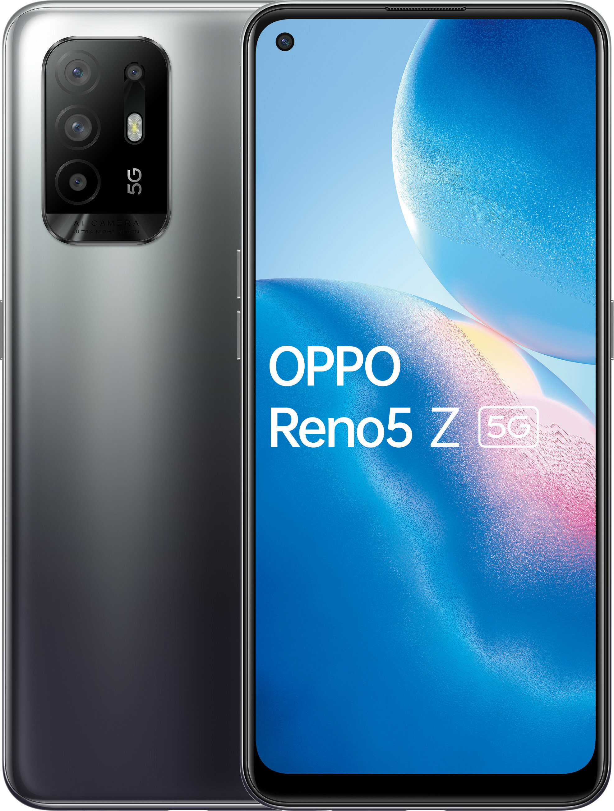 OPPO Reno5aスマートフォン 128GB OPPO オッポ Reno5 A SIMフリー スマホ 128GB シルバーブラック
