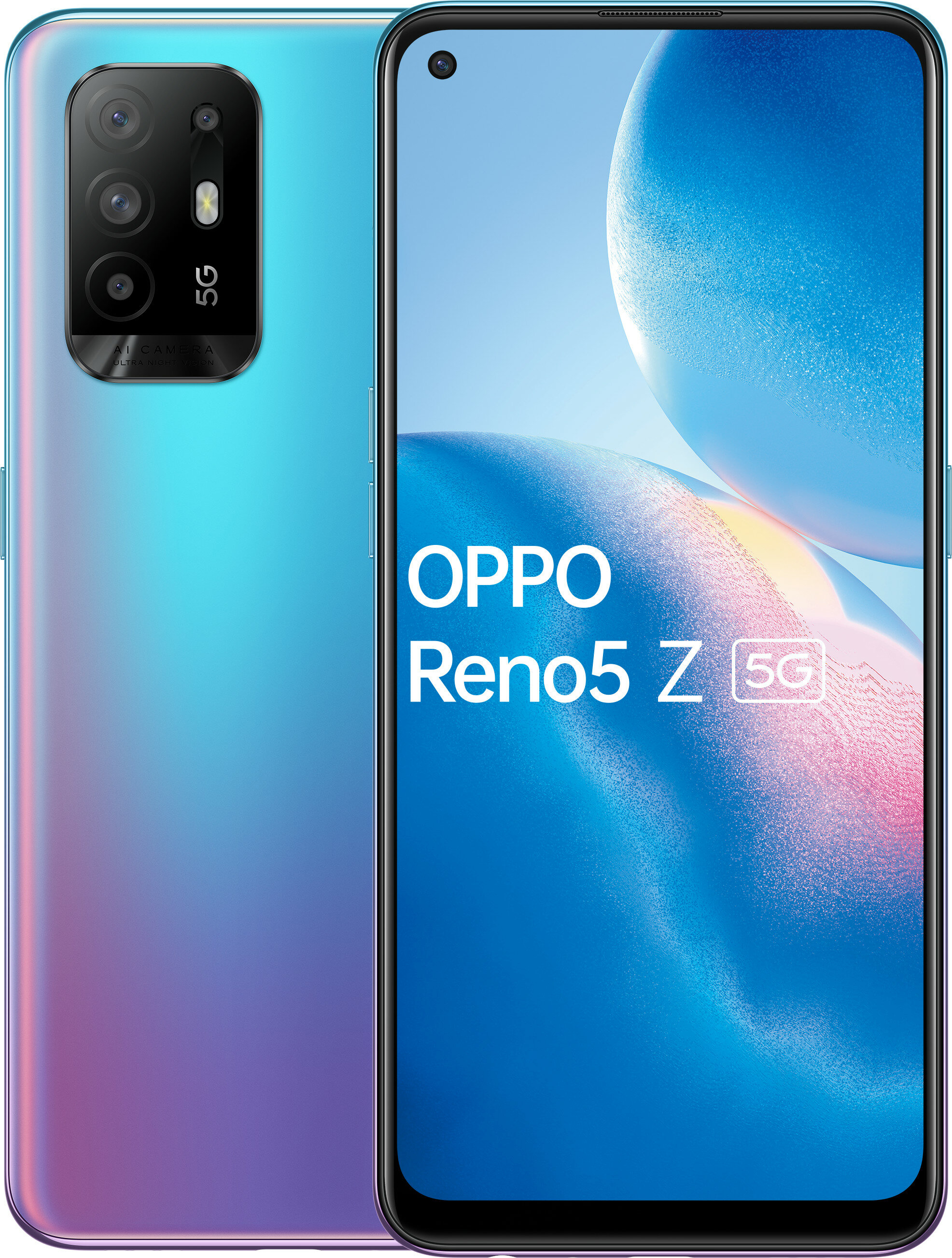 OPPO Reno5 A 128GB RAM 6GB アイスブルー 中古品〕 OPPO Reno5 A 128GB アイスブルー CPH2199 SIMフリー