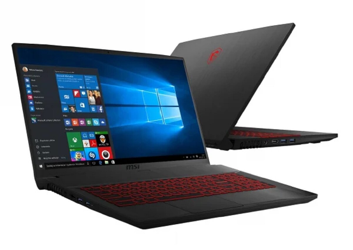 ノートPC MSI GF75 Thin 10UEK Gaming Laptop 17" MSI GF75 Thin 10UEK-098PL 17.3