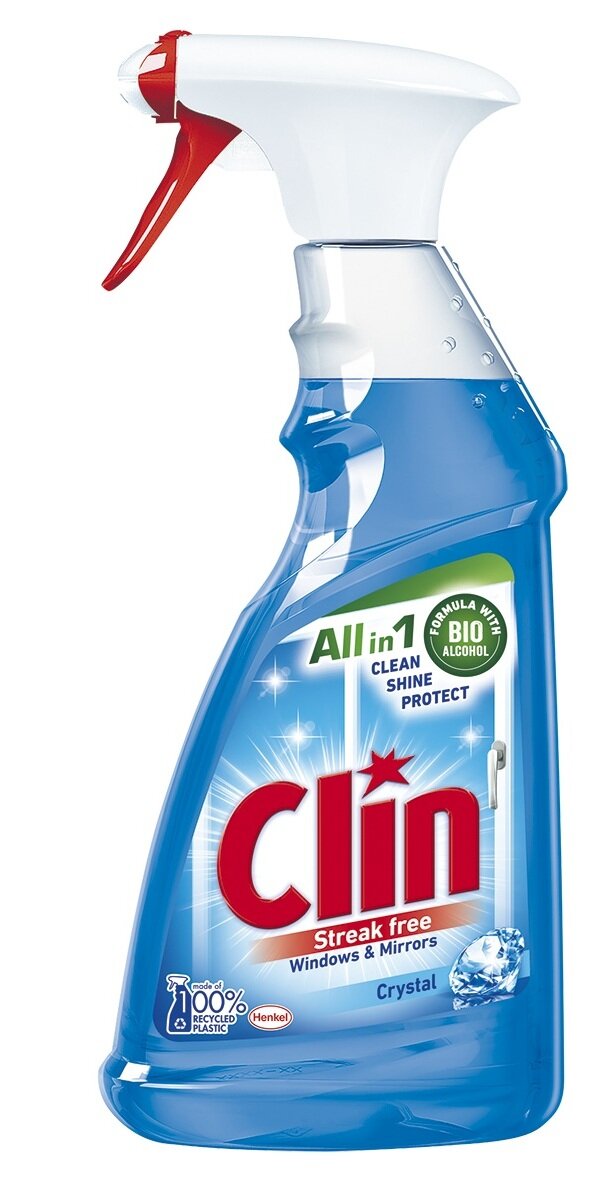 Płyn do mycia szyb CLIN Blue 500 ml