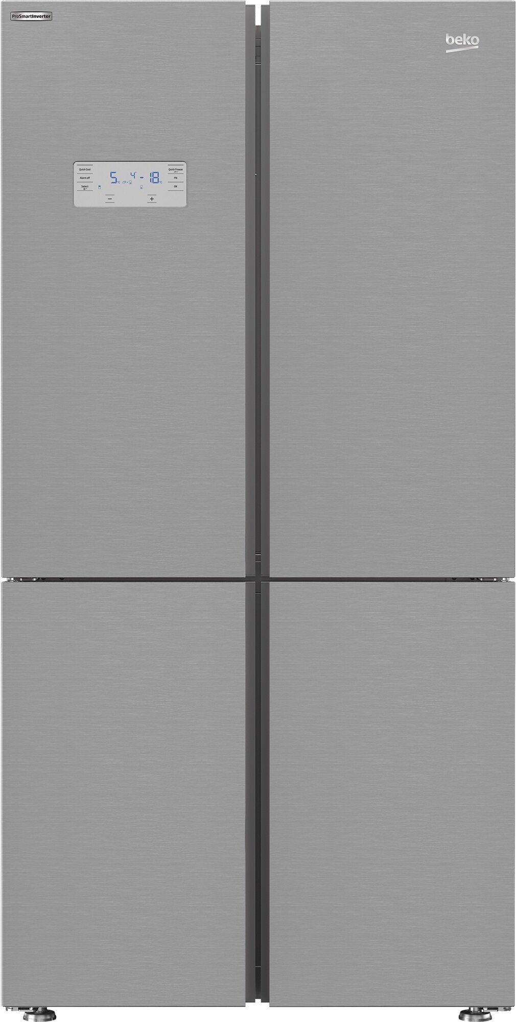 和  Lodowka-BEKO-GN1416233ZXN-Side