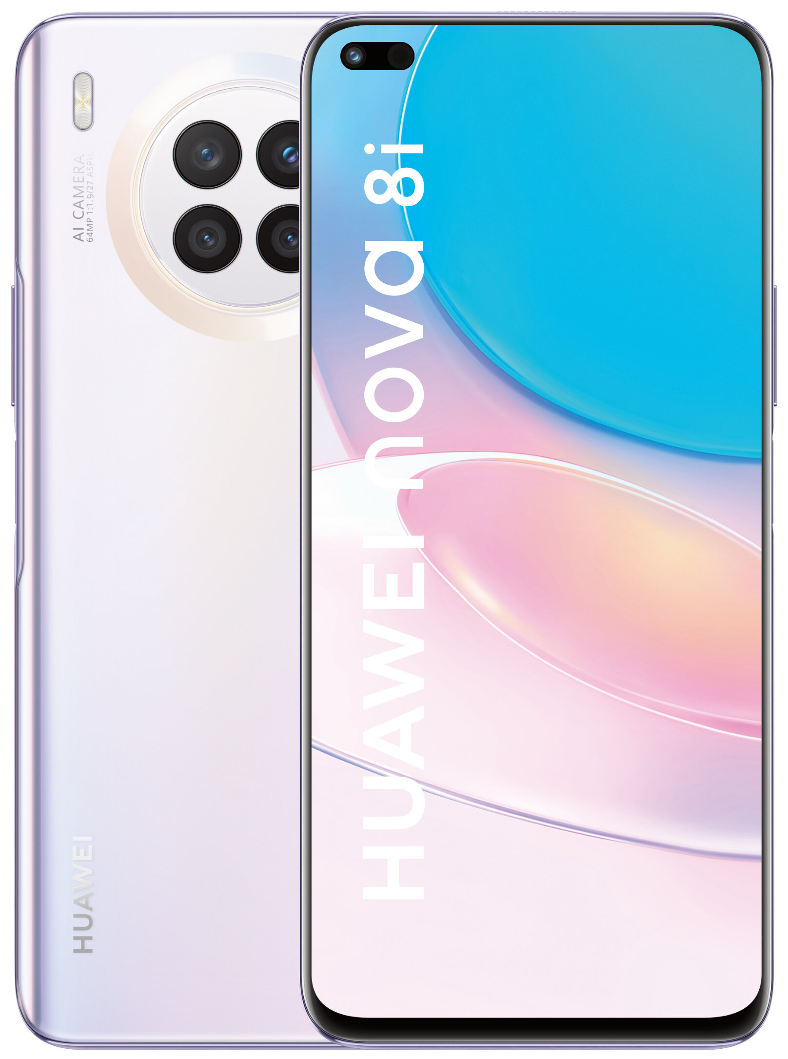 HUAWEI nova 8i 6/128GB 6.67" Srebrny 51096KMH Smartfon - niskie ceny i ...