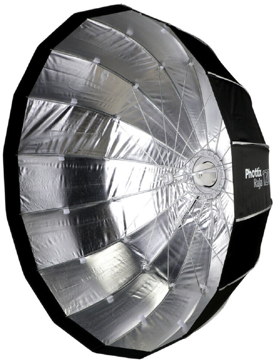Softbox Phottix Raja Quick-Folding 120cm - 6x7 Fotografia