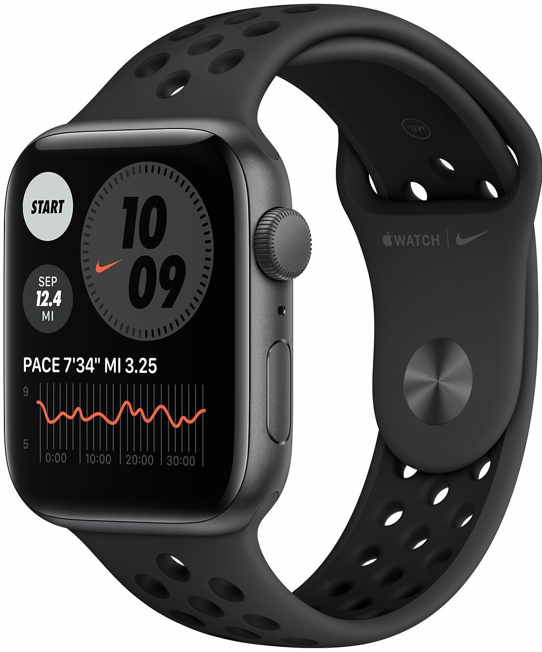 APPLE Watch SE Nike GPS 40mm koperta z aluminium (gwiezdna