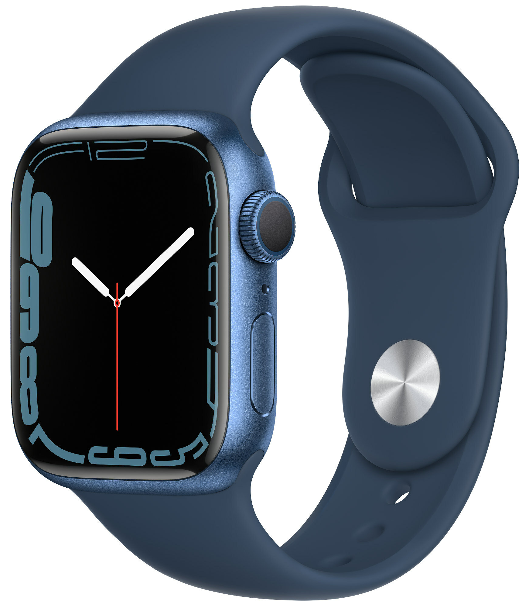 2024年レディースファッション福袋 APPLE Watch + toń) (błękitna aluminium z koperta 45mm GPS 7 スマートウォッチ本体