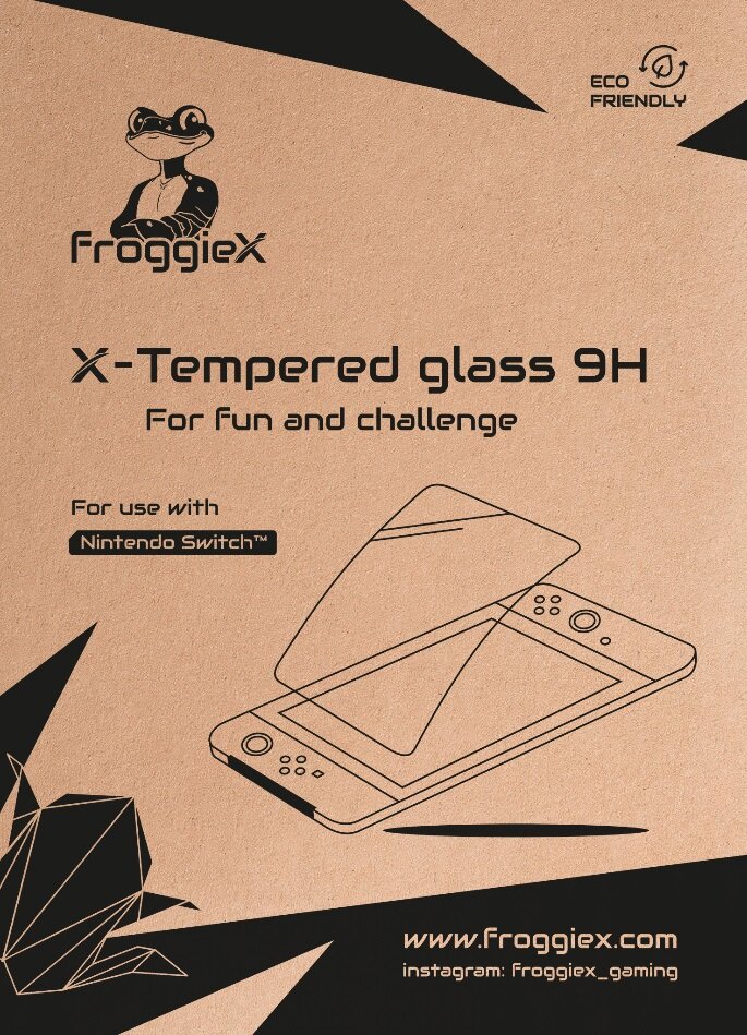 FROGGIEX FX-NS-TG-9H do Nintendo Switch Szkło hartowane