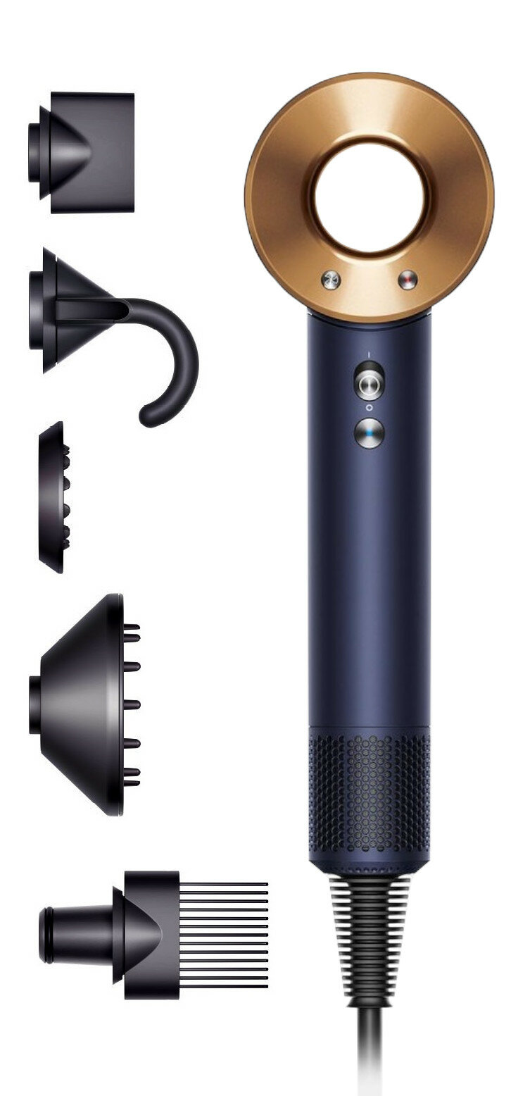 Suszarka do włosów Dyson Supersonic HD07 nikiel/miedź | AB Foto