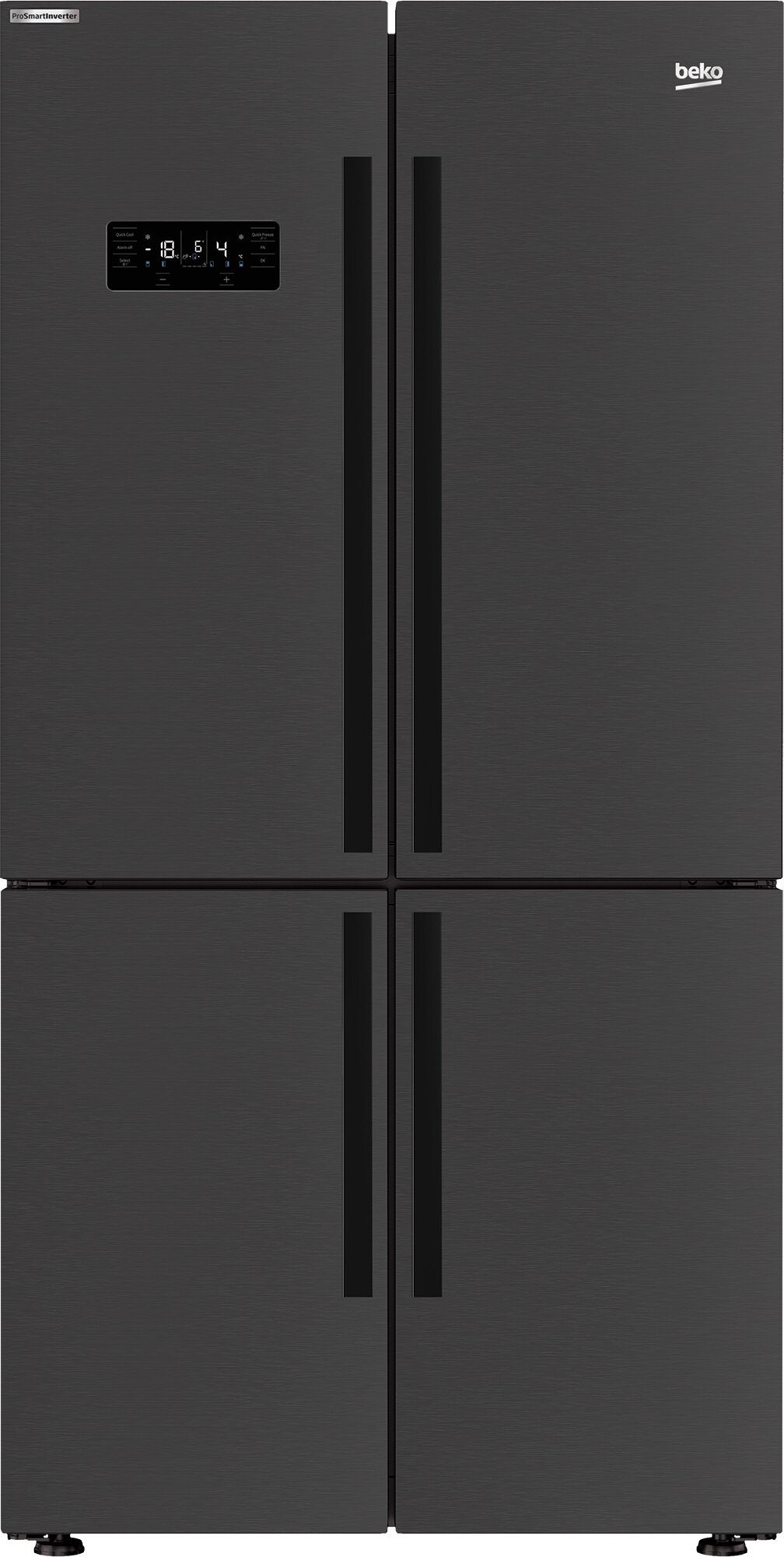 BEKO GN141632ZXBRN Side by Side No frost 182cm Czarna