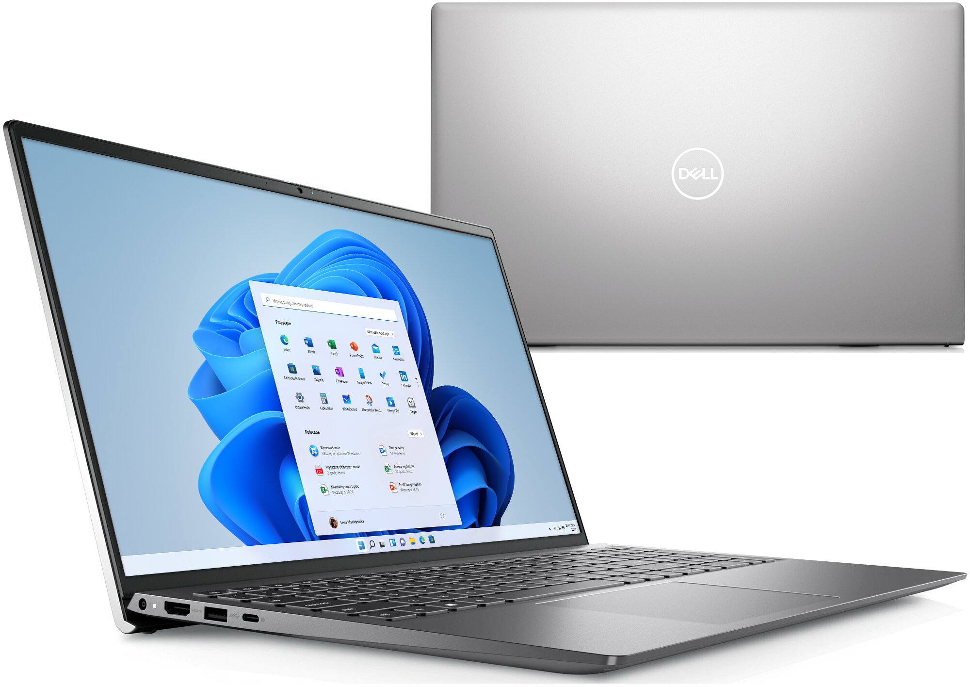 Dell デル Inspiron 15 5515 Ryzen 5 5500U搭載 Dell Inspiron 5515 Ryzen 5 5500U/8GB/512/Win11P - Laptopy 15
