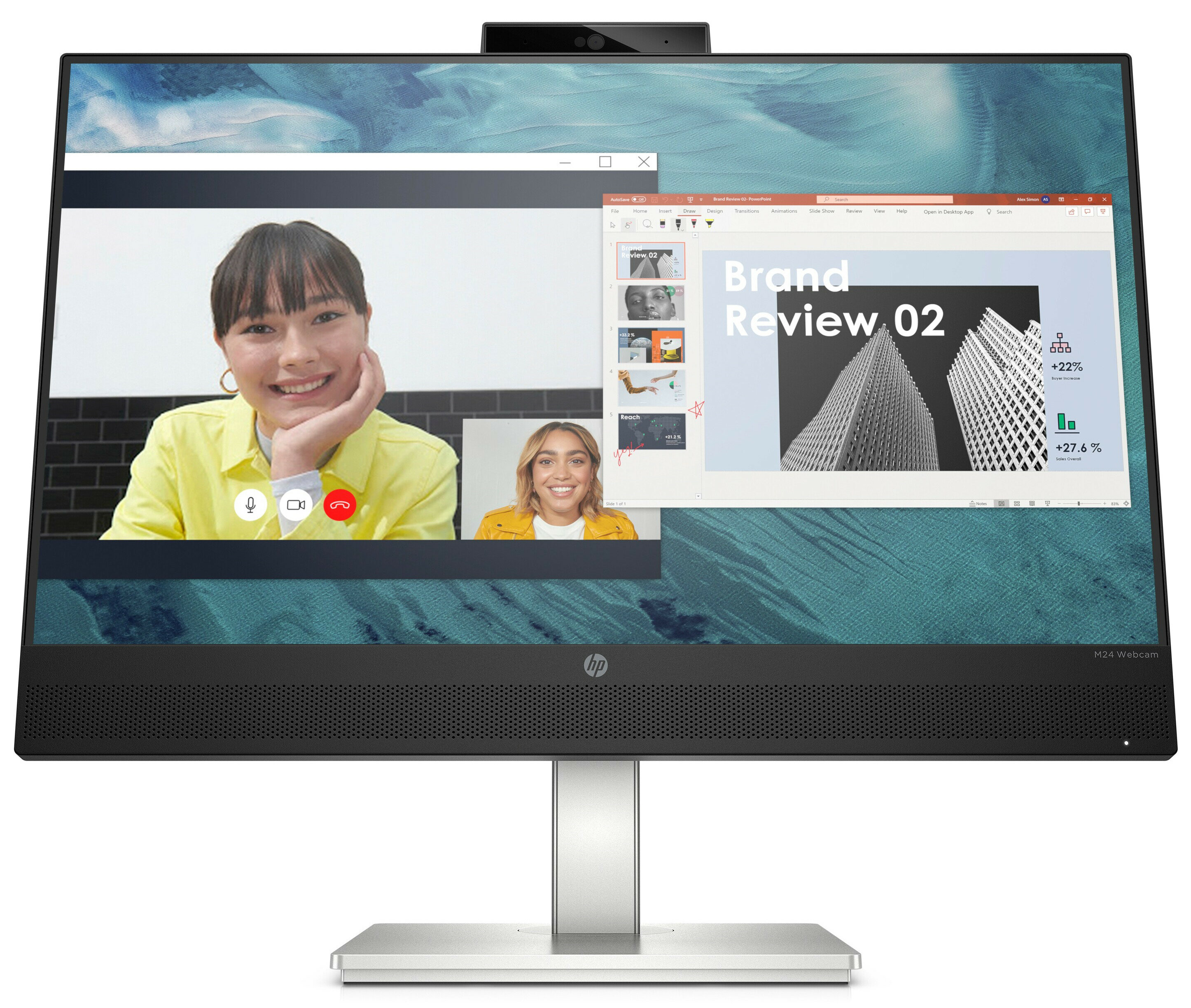HP M24 Webcam 23.8