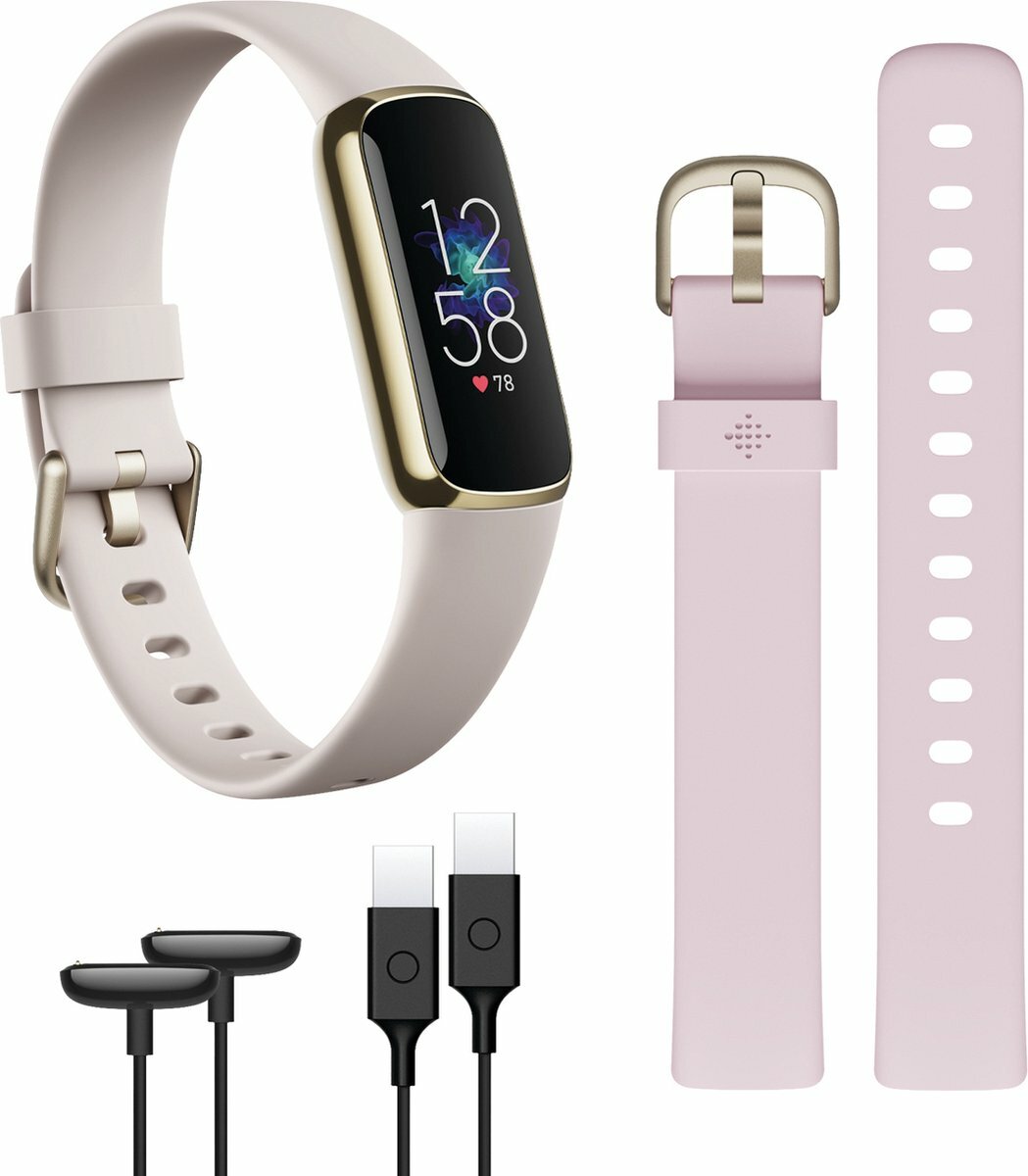 FITBIT Luxe Biały Smartband Google - niskie ceny i opinie w Media Expert