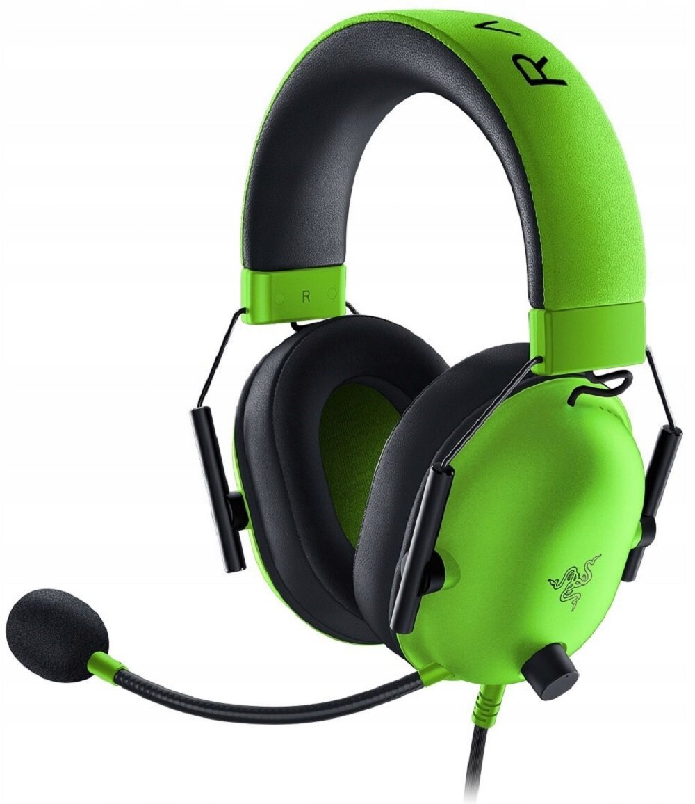 RAZER BlackShark V2 X Nauszne, Dźwięk przestrzenny Zielony Słuchawki -  niskie ceny i opinie w Media Expert