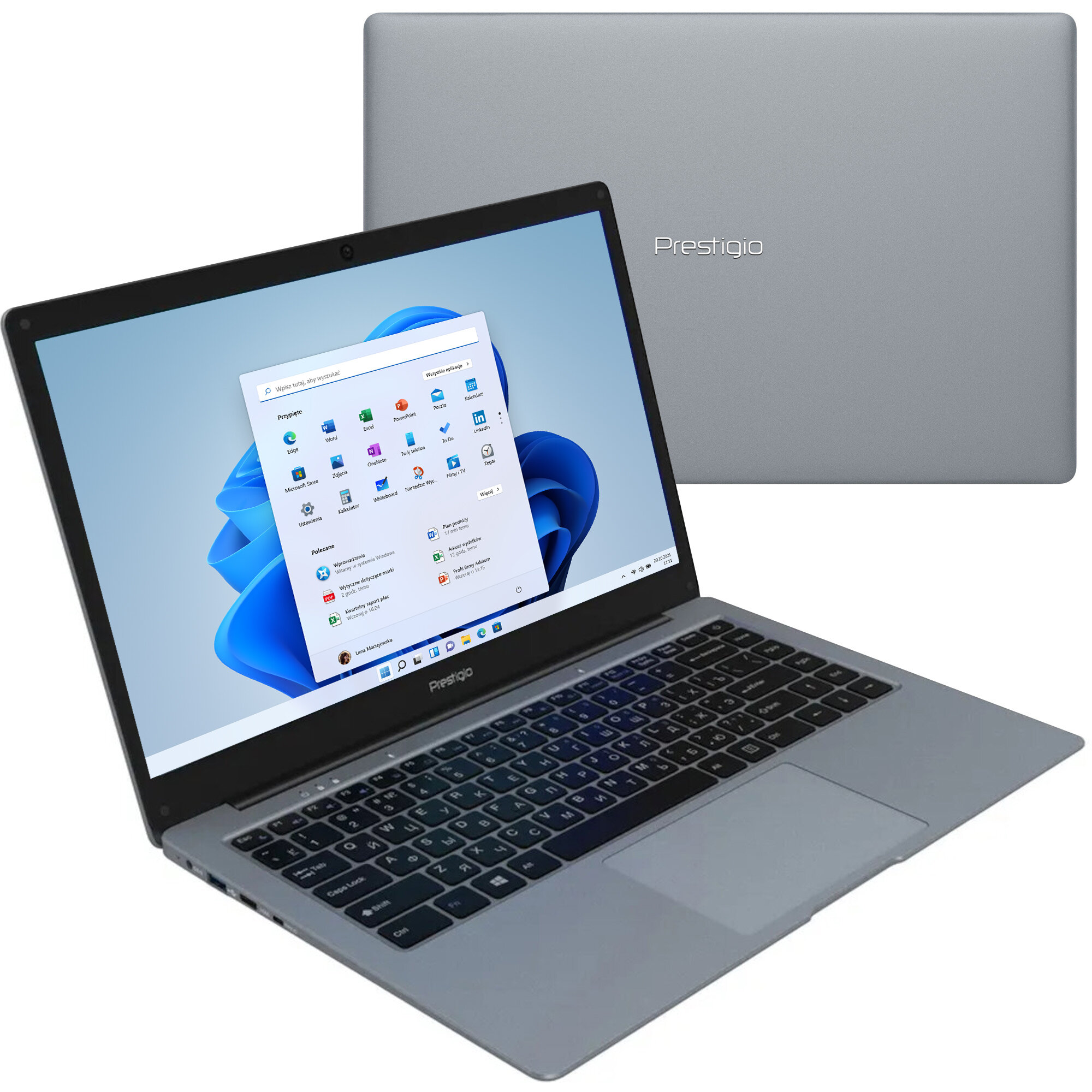PRESTIGIO SmartBook 141 C7 14.1" N3350 4GB RAM 128GB eMMC Windows 10 ...