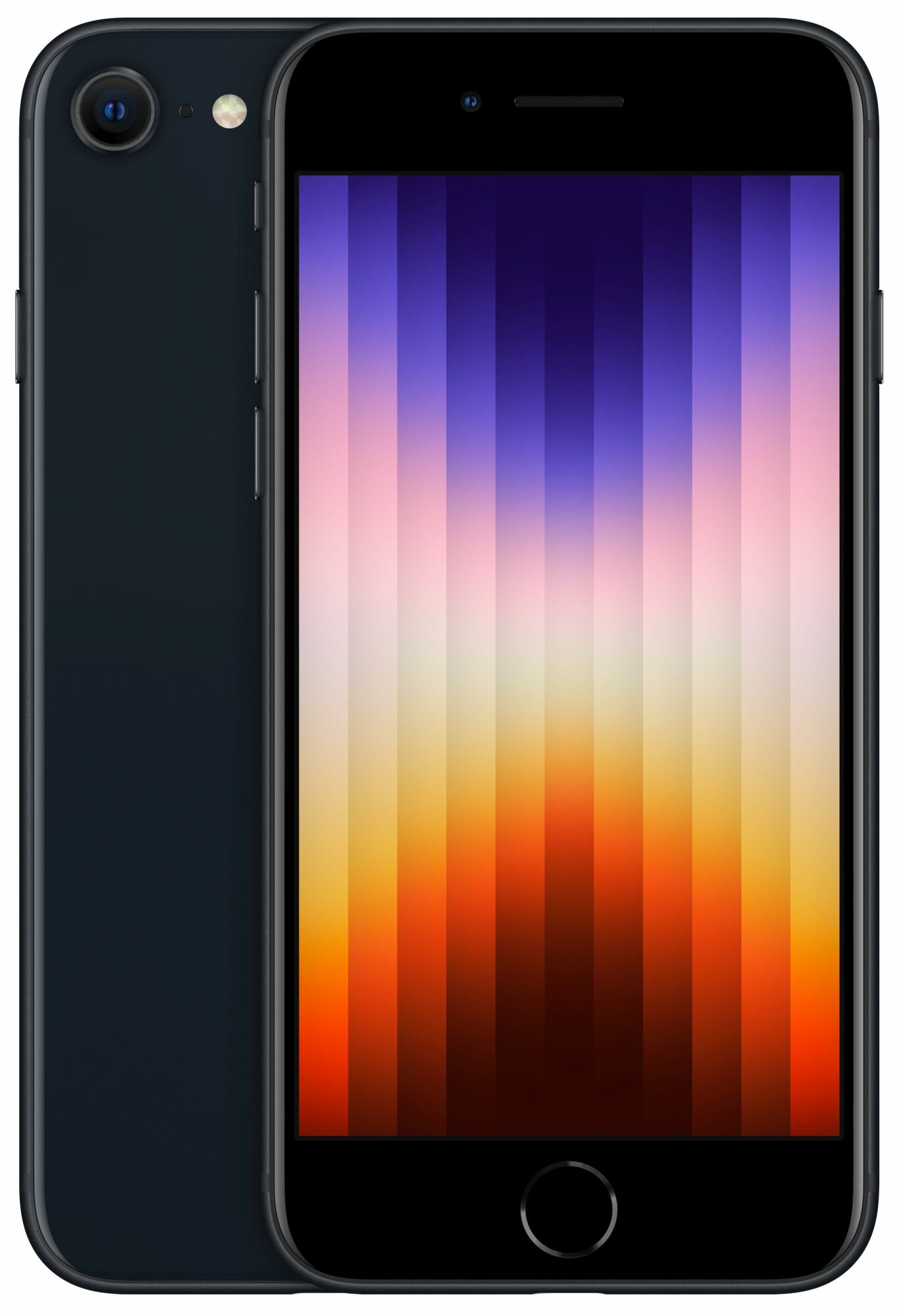 Apple iPhone SE ３128GB ミッドナイト Apple iPhone SE 3gen 128GB Midnight - Smartfony i telefony
