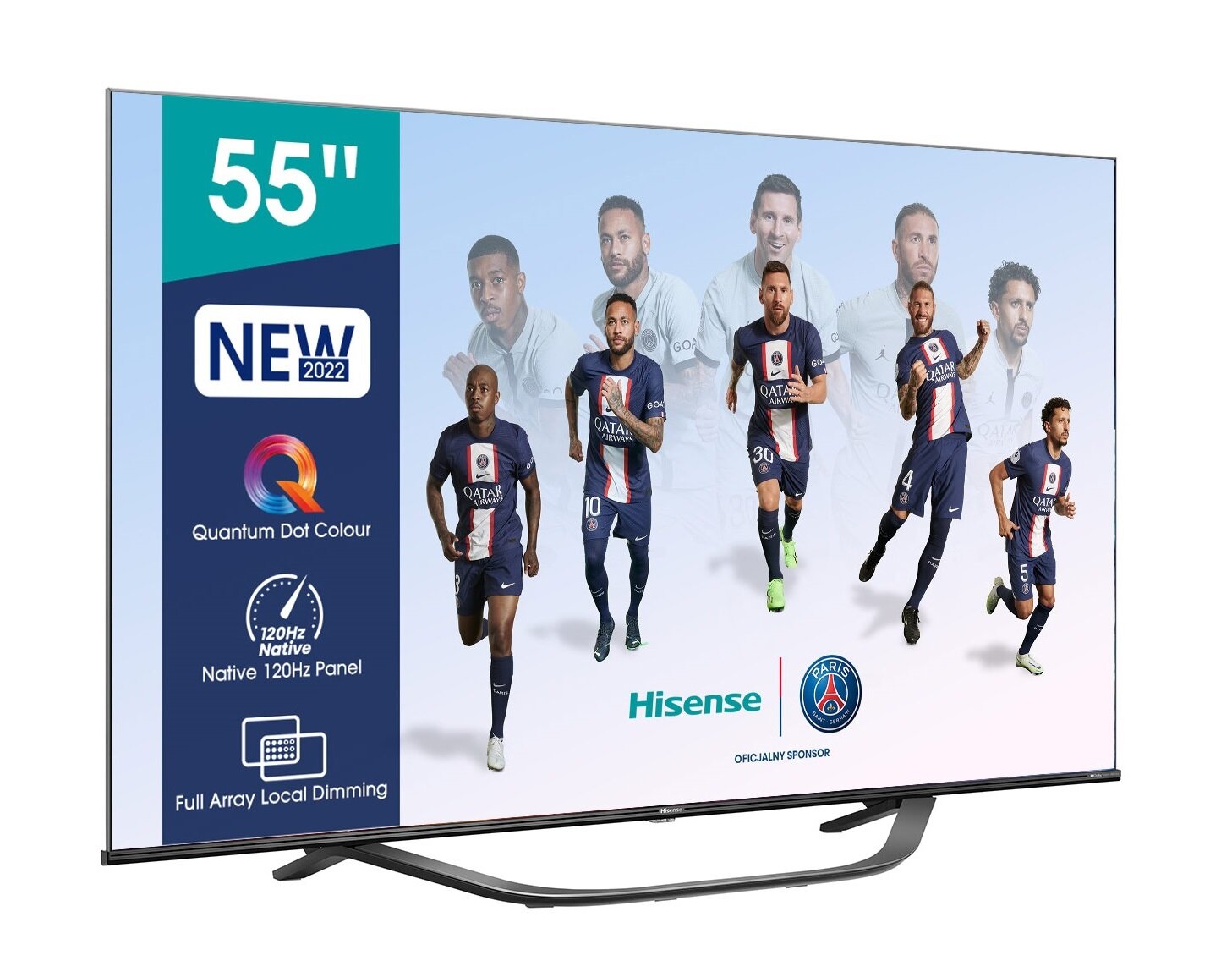 HISENSE 55U7HQ 55" ULED 4K VIDAA Dolby Atmos 120Hz Full Array HDMI 2.1 ...