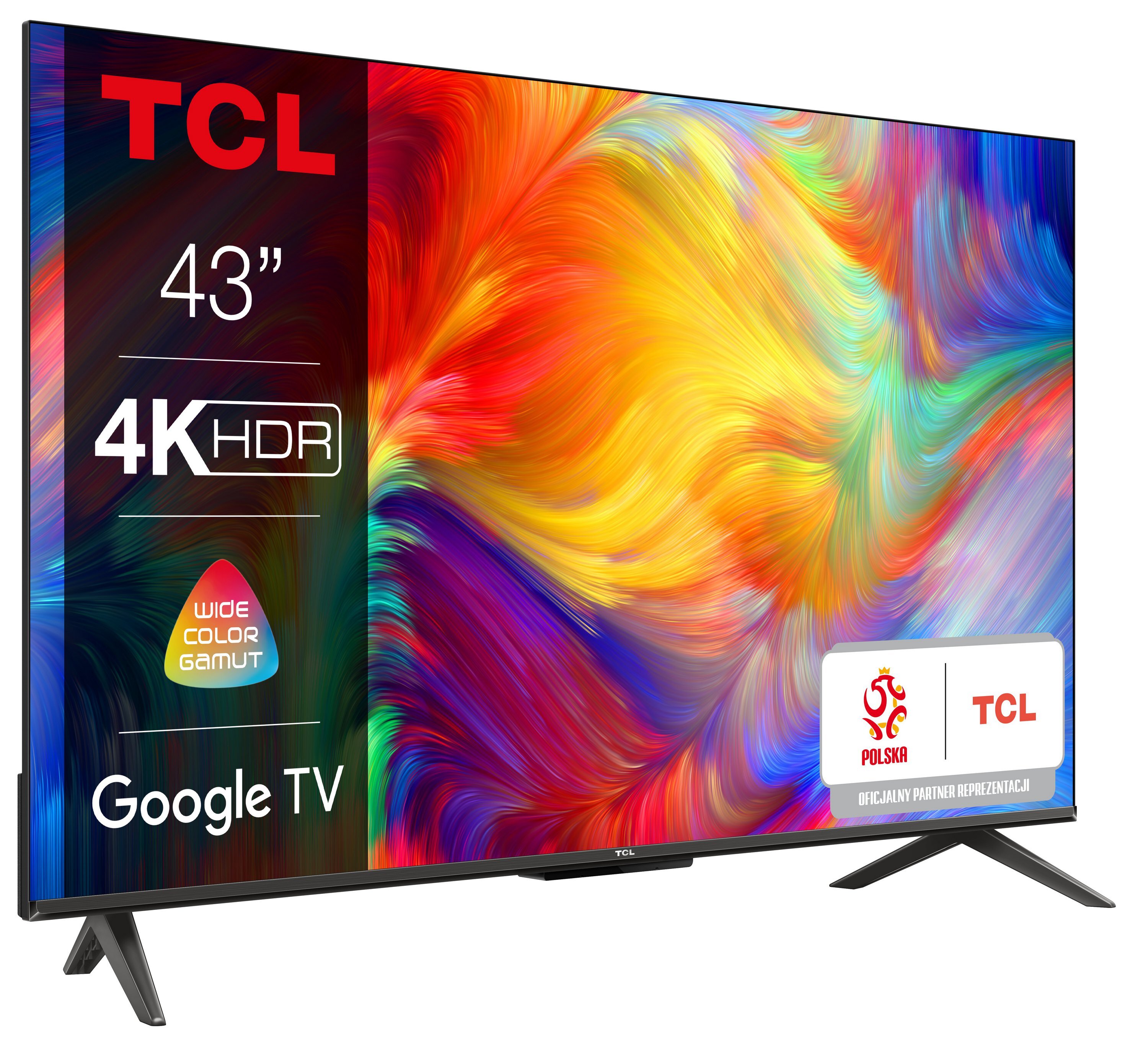 TCL 43P735 43" LED 4K Google TV Dolby Atmos Dolby Vision HDMI 2.1 ...