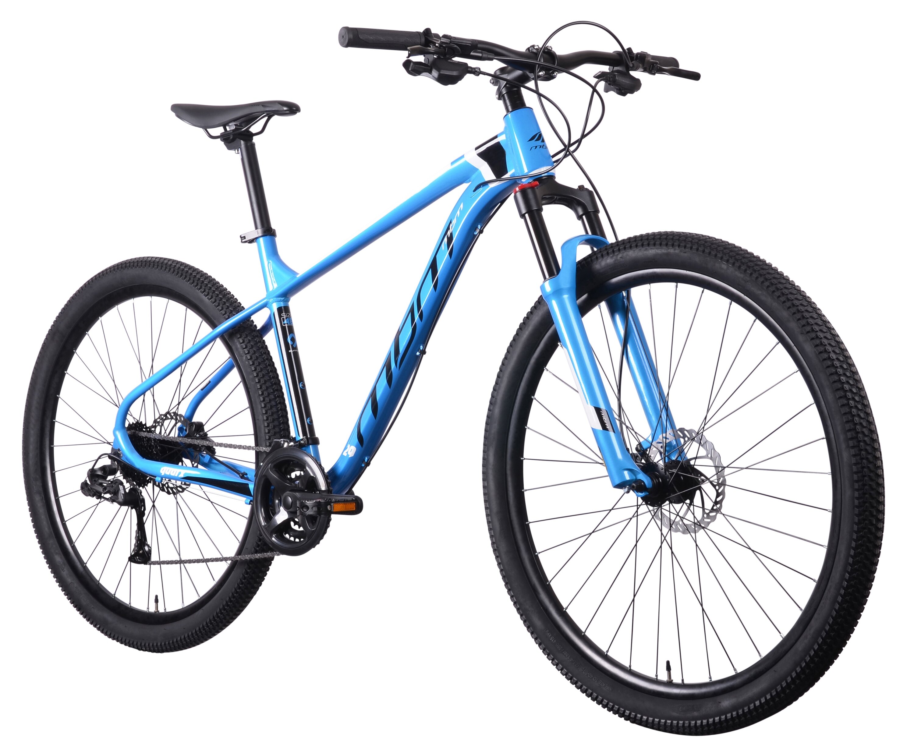 MBM Quarx M21 29 cali m ski Niebieski Rower gorski MTB niskie ceny i opinie w Media Expert