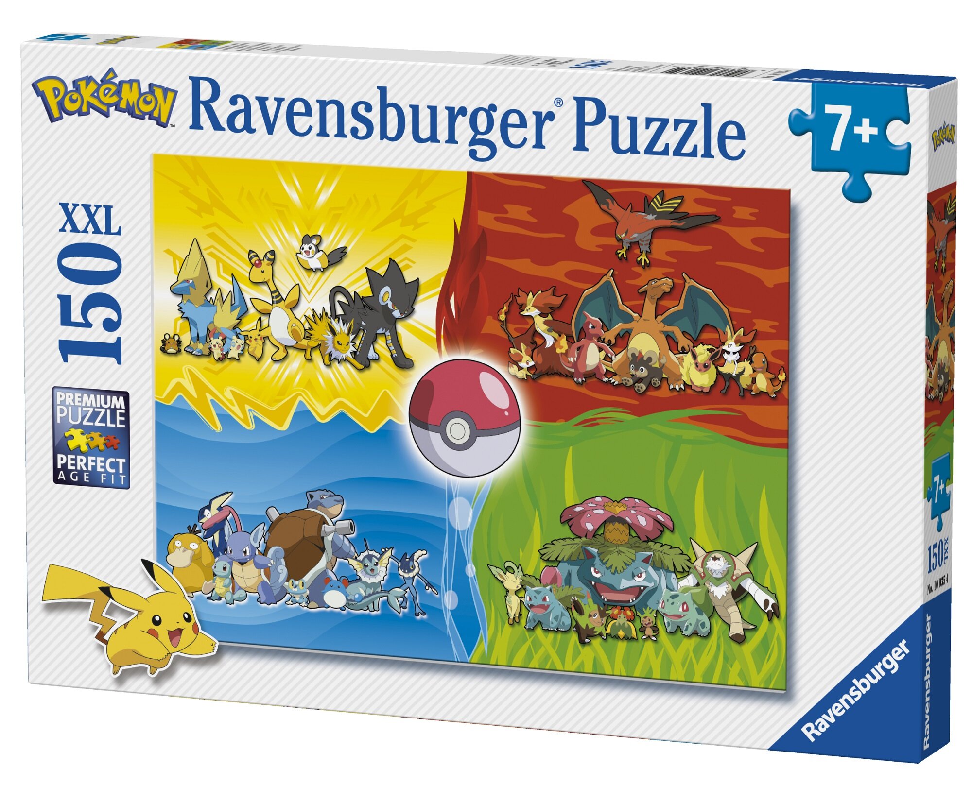 RAVENSBURGER Pokemon 10035 (150 elementów) Puzzle - niskie ceny i opinie w  Media Expert