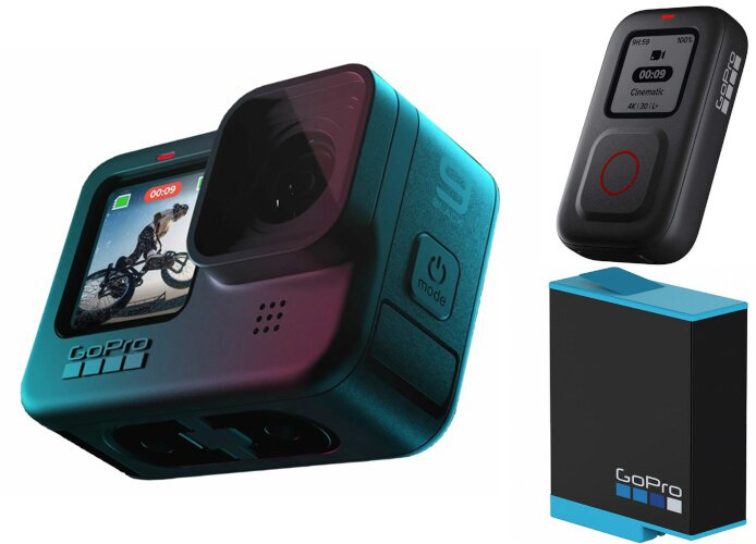 人気アイテムランキング GOPRO HERO9 Black + Zestaw akcesoriów Hard Bundle Kamera その他