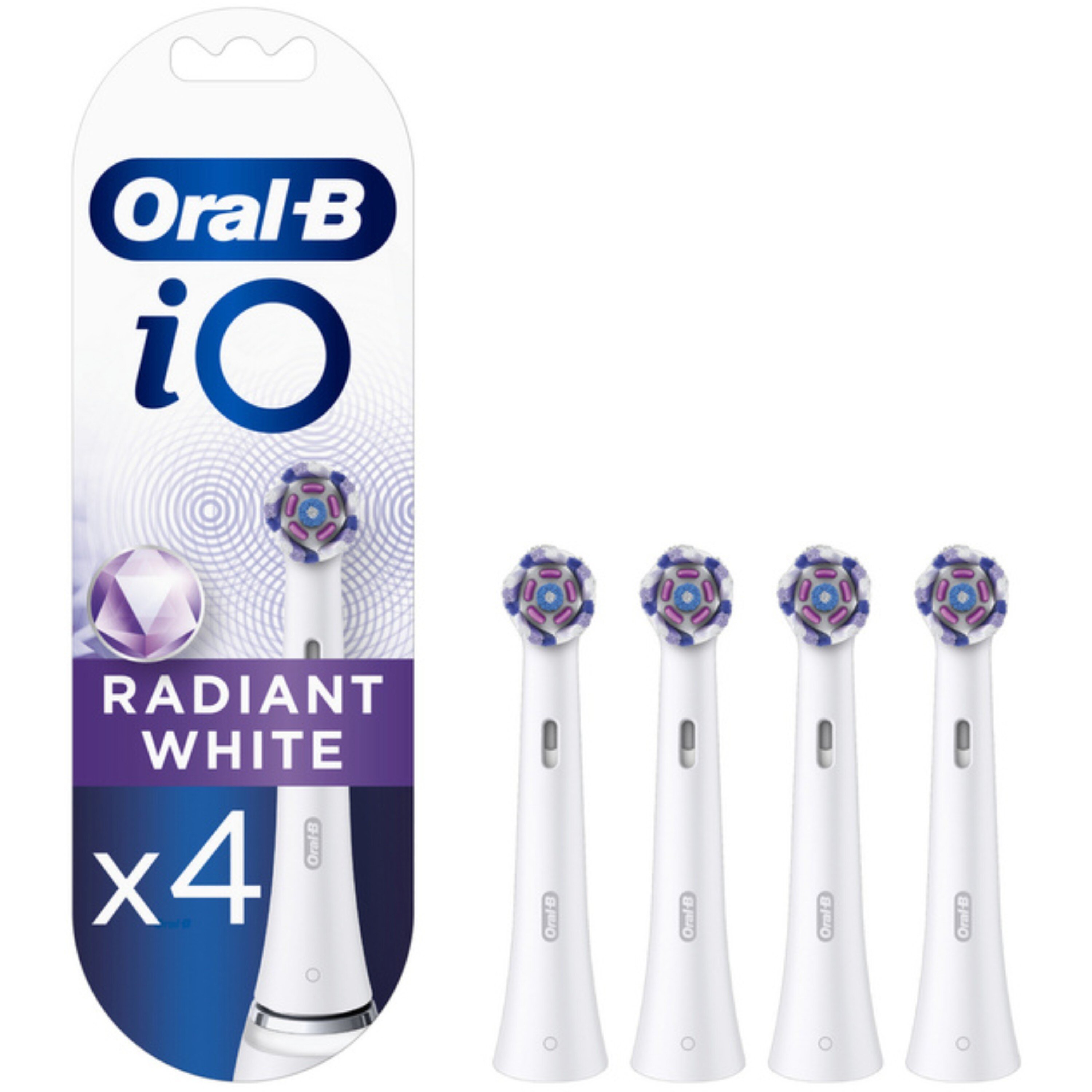 Końcówka szczoteczki ORAL-B IO Radiant EB4 (4 szt.) (Polerująca)