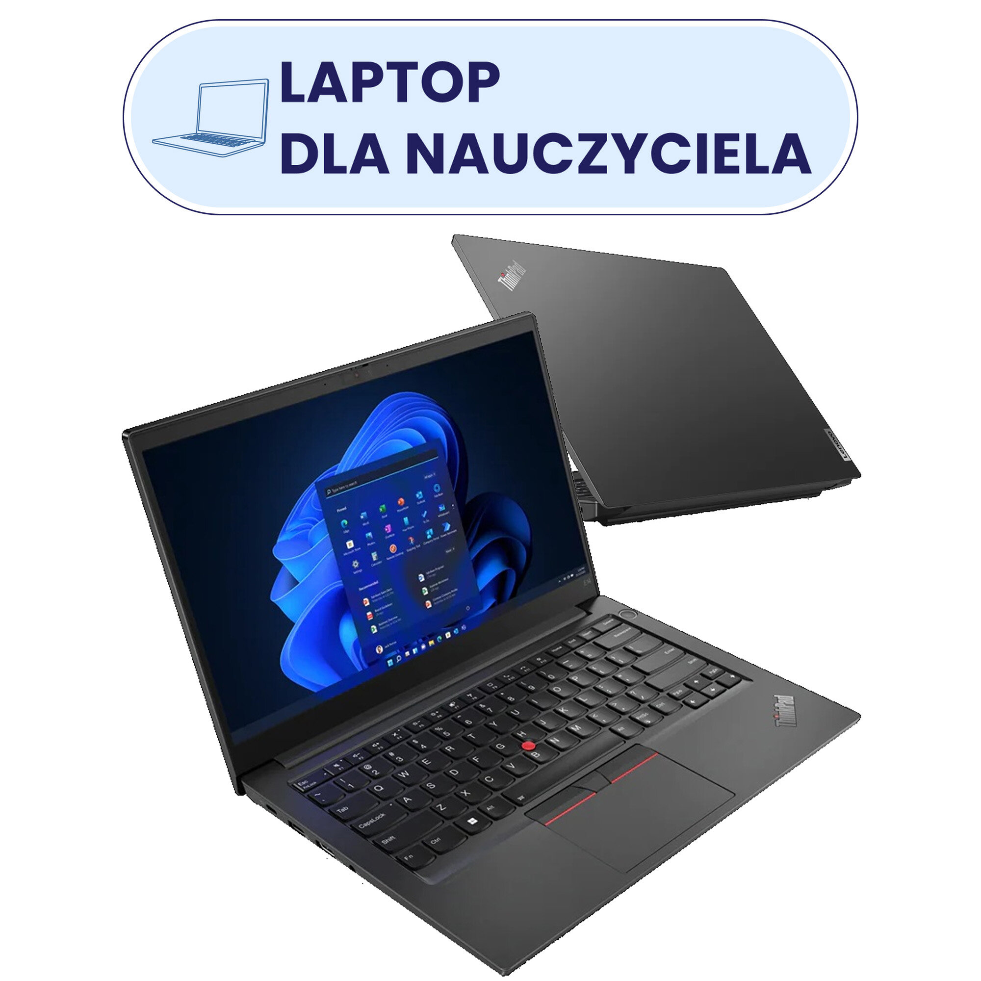 Windowsノート本体 ThinkPad E15 i5 16GB SSD512GB Win11 Pro Lenovo ThinkPad E15 i5-1235U/16GB/512/Win11P MX550 - Laptopy