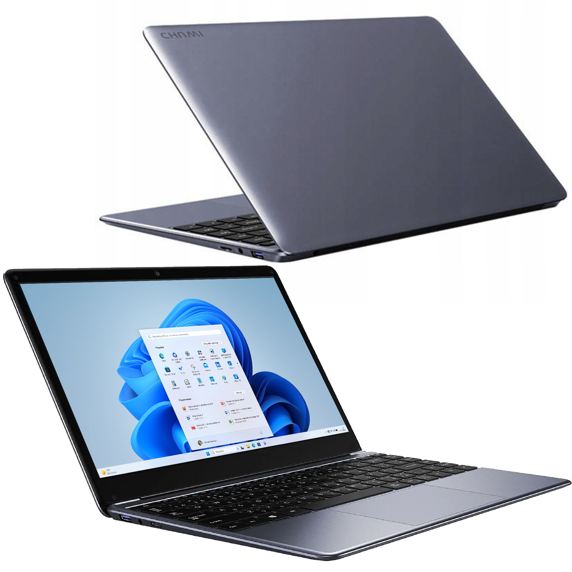Laptop HeroBook Pro 14,1 Cala, 8 GB RAM 256 GB SSD,11, 1 TB  Rozszerzenia,Celeron N4020 2,8 GHz, Wyświetlacz IPS 2K FHD, Smukły, 5G  WiFi, Kamera 