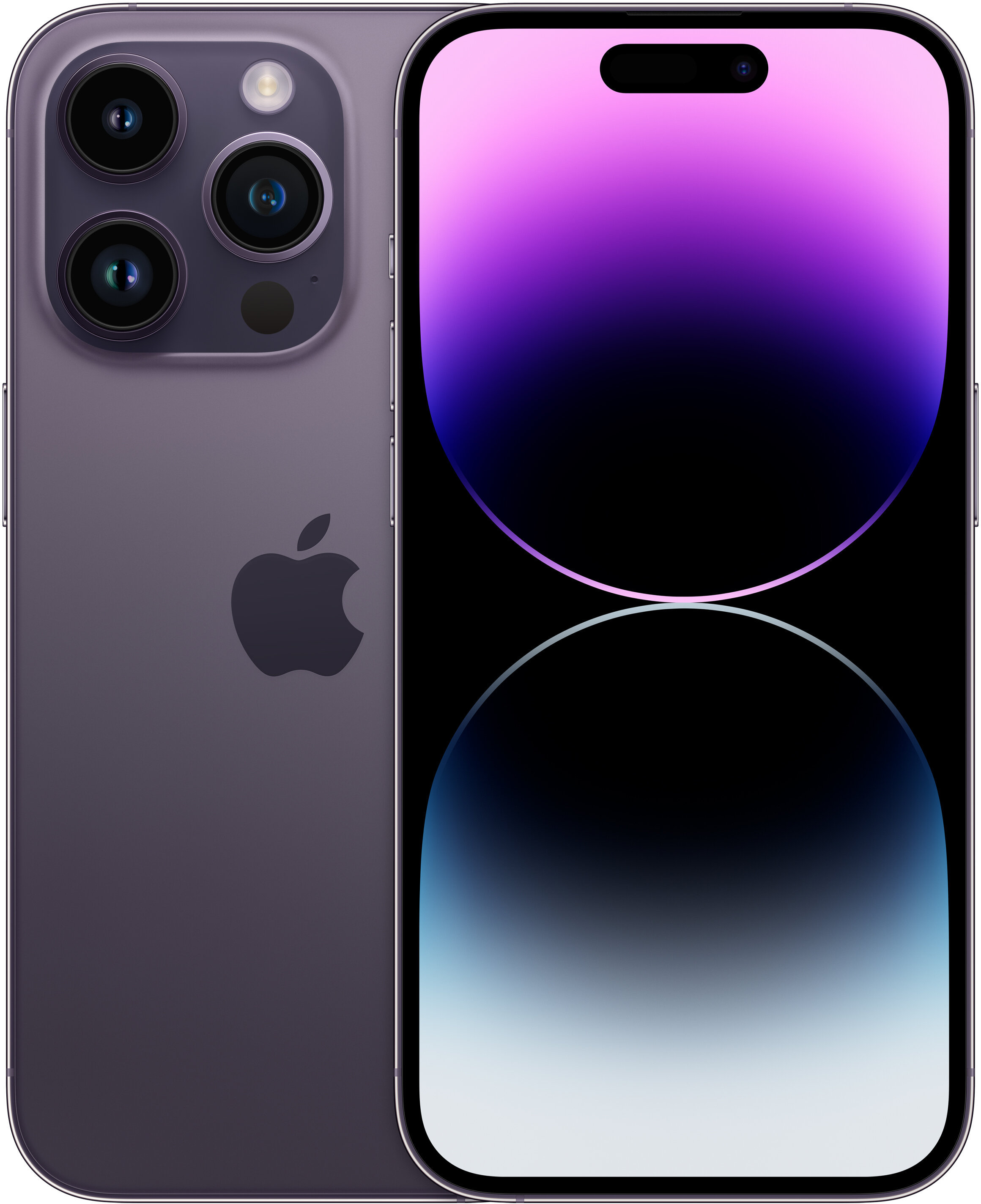 贅沢屋の iPhone APPLE 14 purpura Głęboka 120Hz 6.1'' 256GB 5G Pro スマートフォン本体
