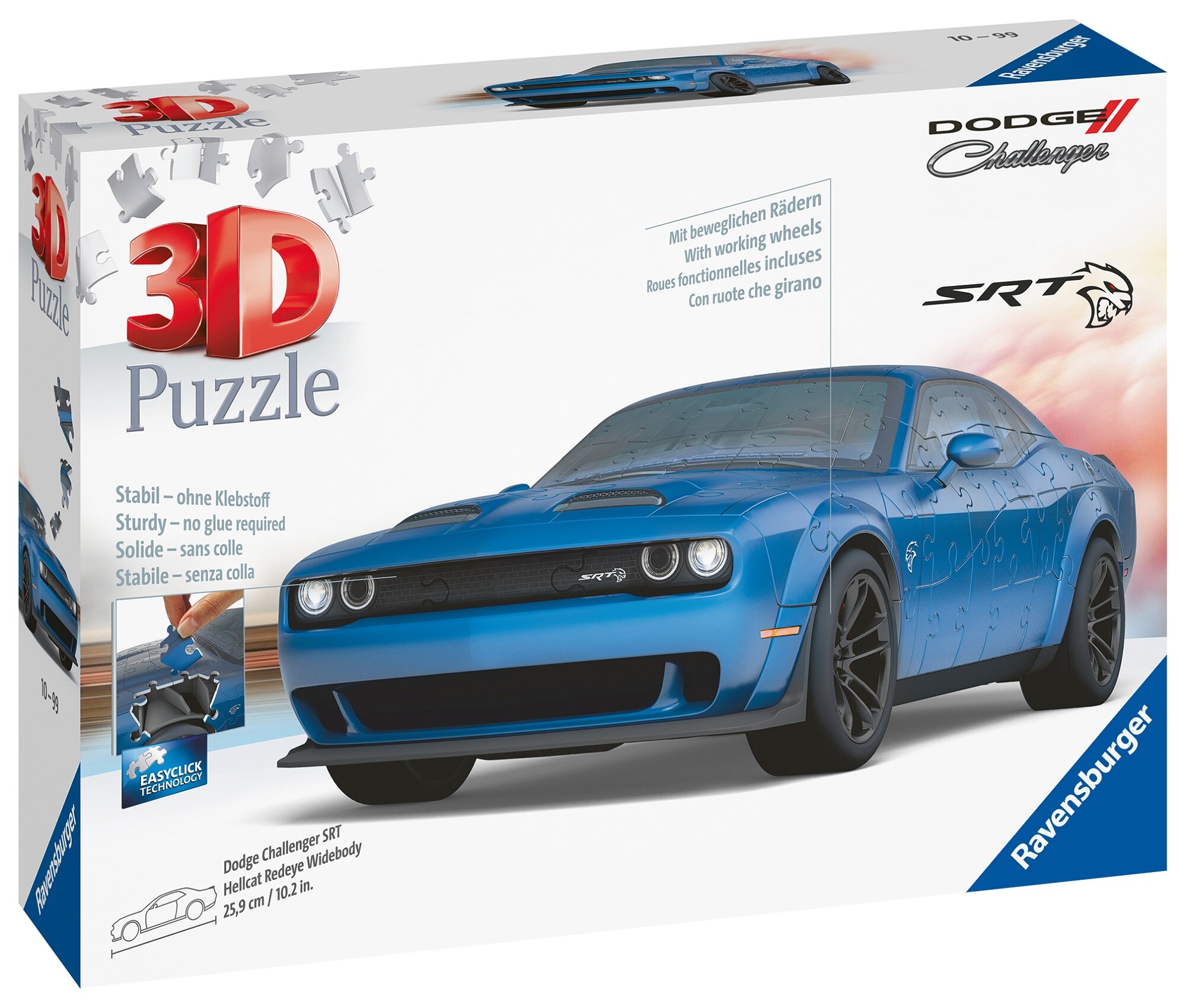 Dodge Challenger SRT® Hellcat Redeye Widebody | 3D Puzzle